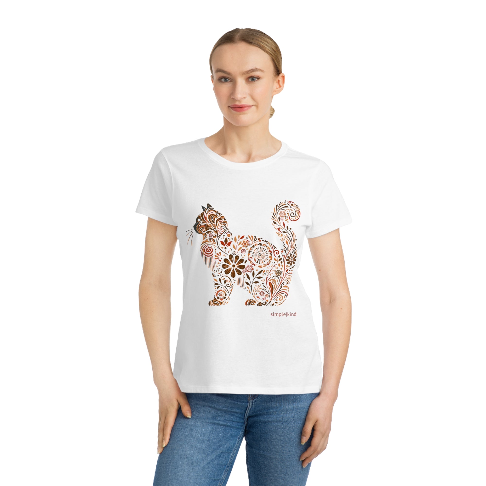 Catflix &amp; Chill: Organic Cotton Women's Tee
