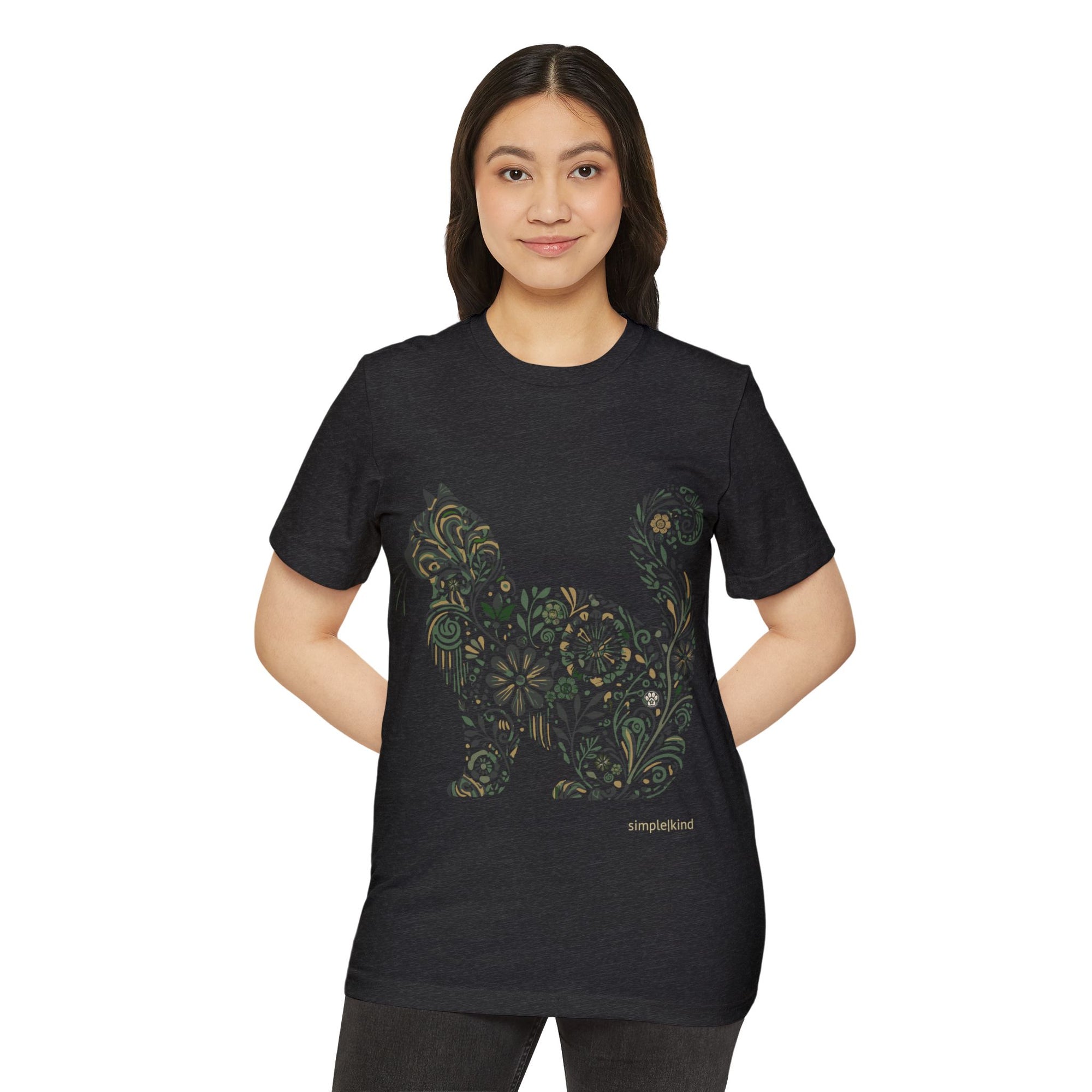 Catflix &amp; Chill: Organic+Recycled Unisex Eco-Tee