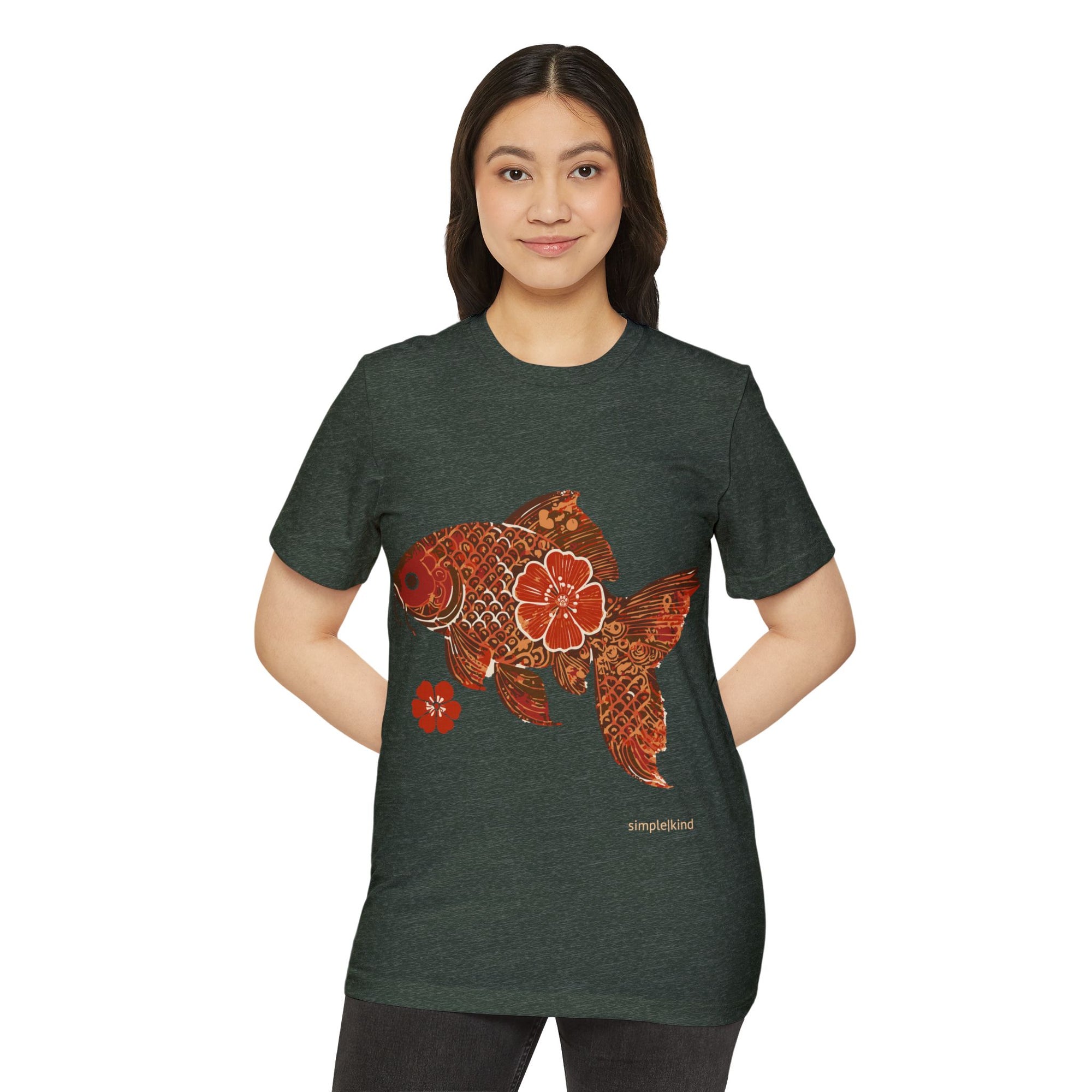 Fishionista: Organic+Recycled Unisex Eco-Tee