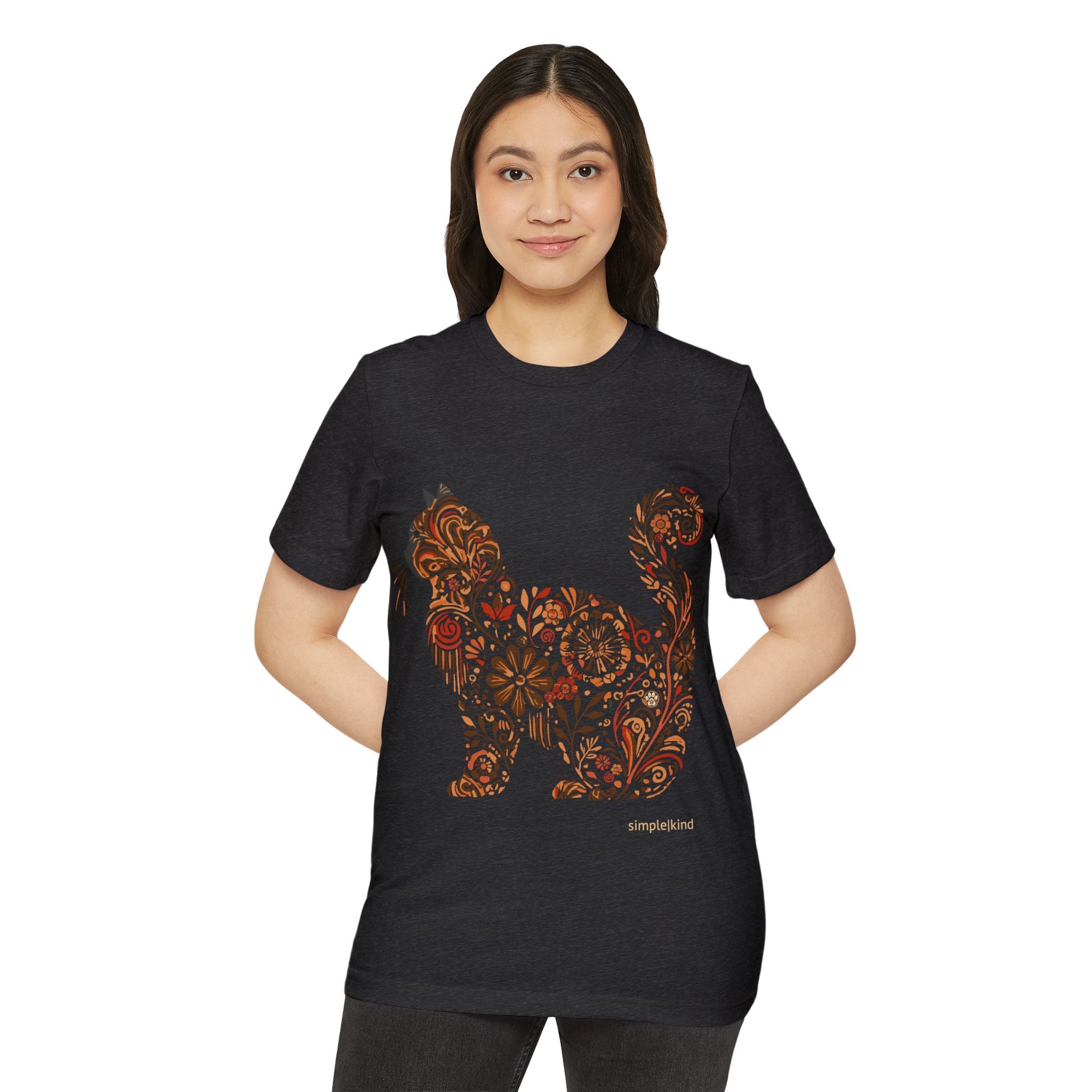 Catflix &amp; Chill: Organic+Recycled Unisex Eco-Tee