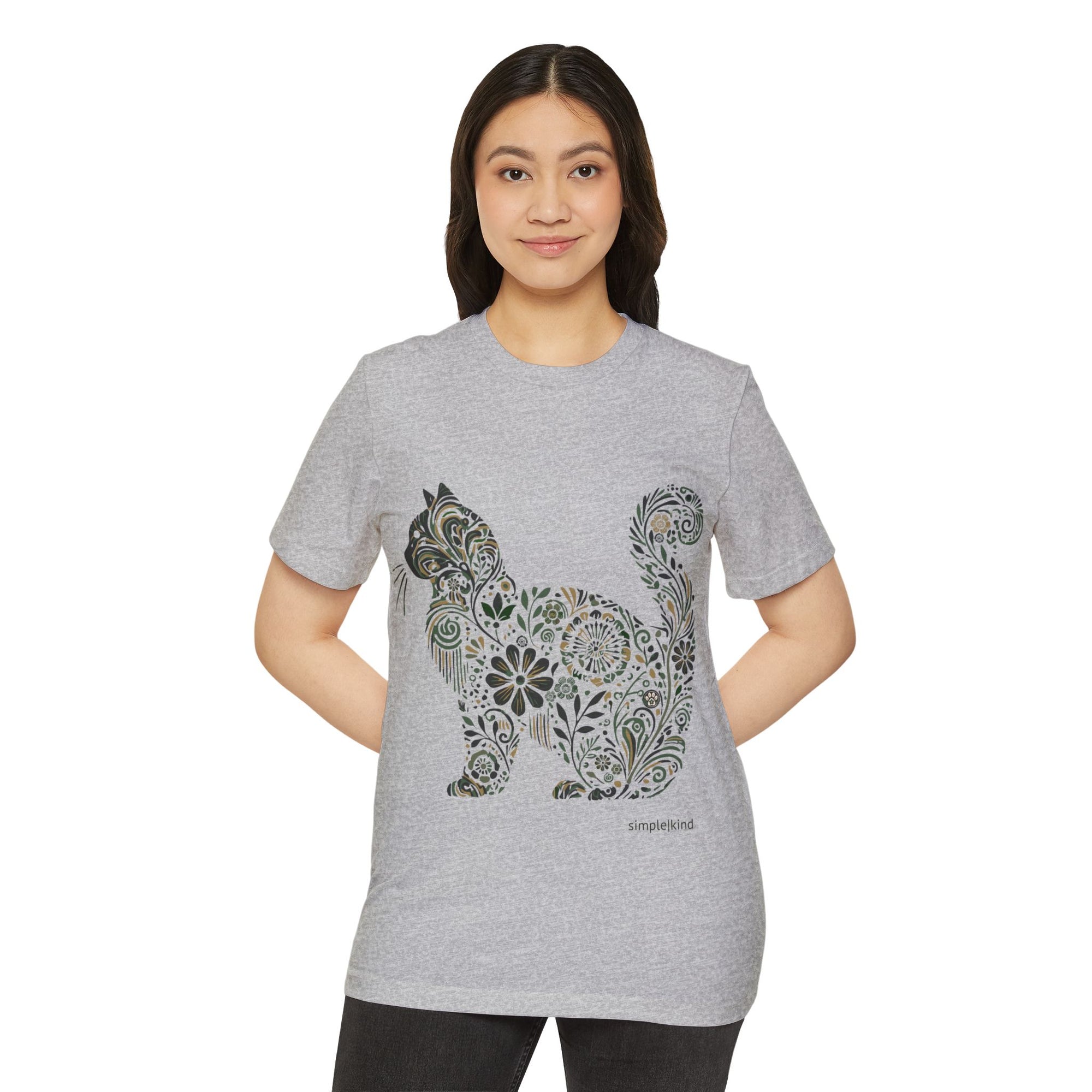 Catflix &amp; Chill: Organic+Recycled Unisex Eco-Tee