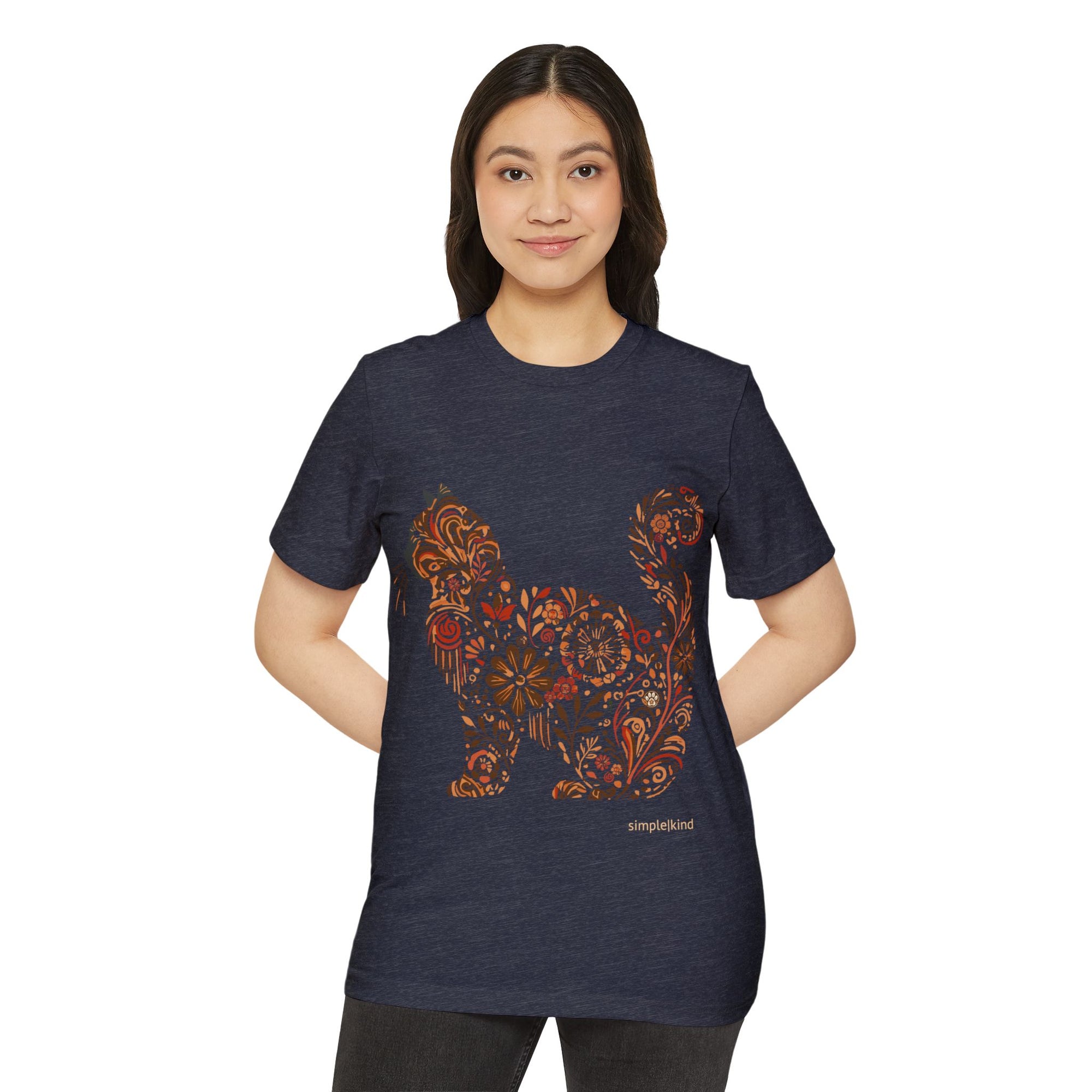 Catflix &amp; Chill: Organic+Recycled Unisex Eco-Tee