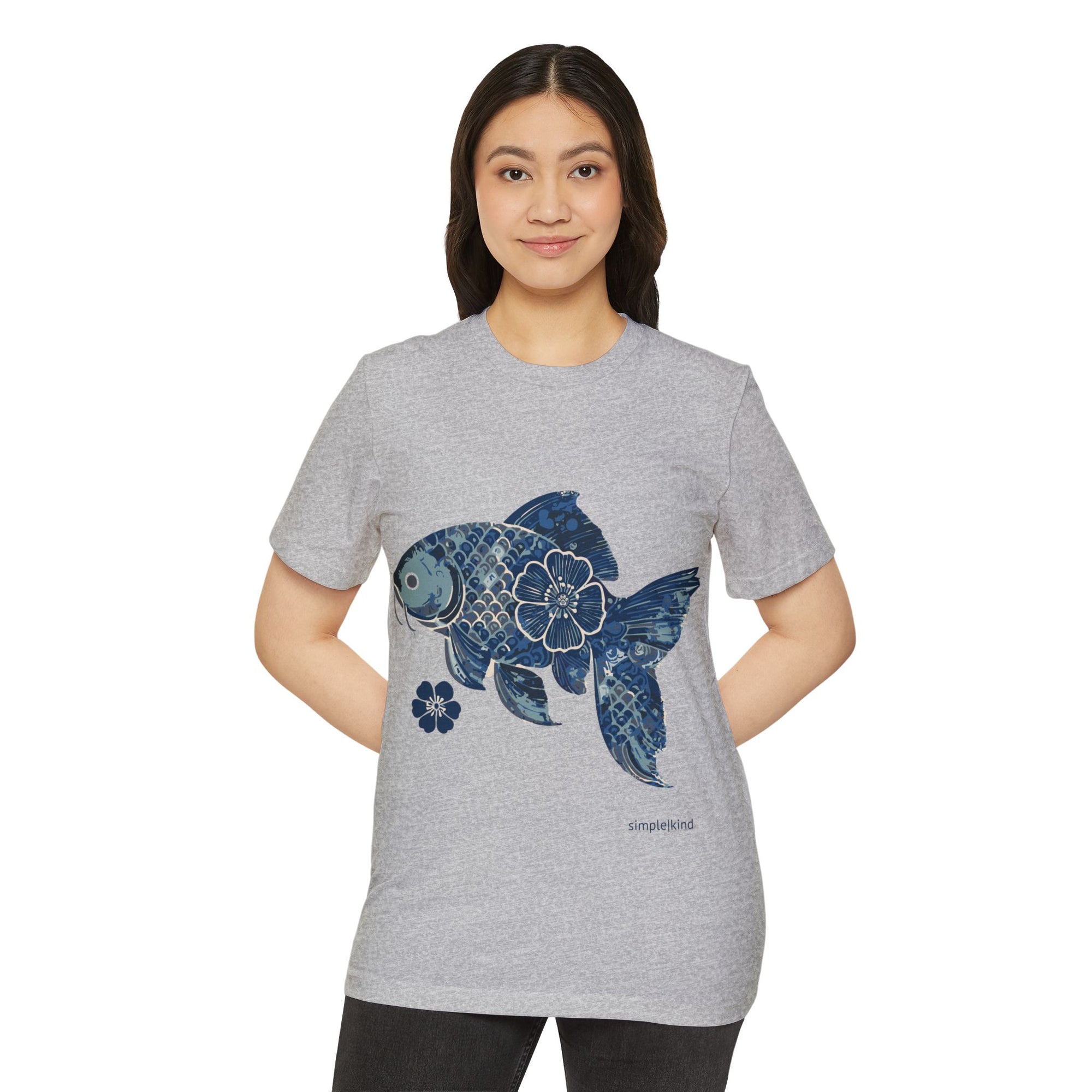 Fishionista: Organic+Recycled Unisex Eco-Tee