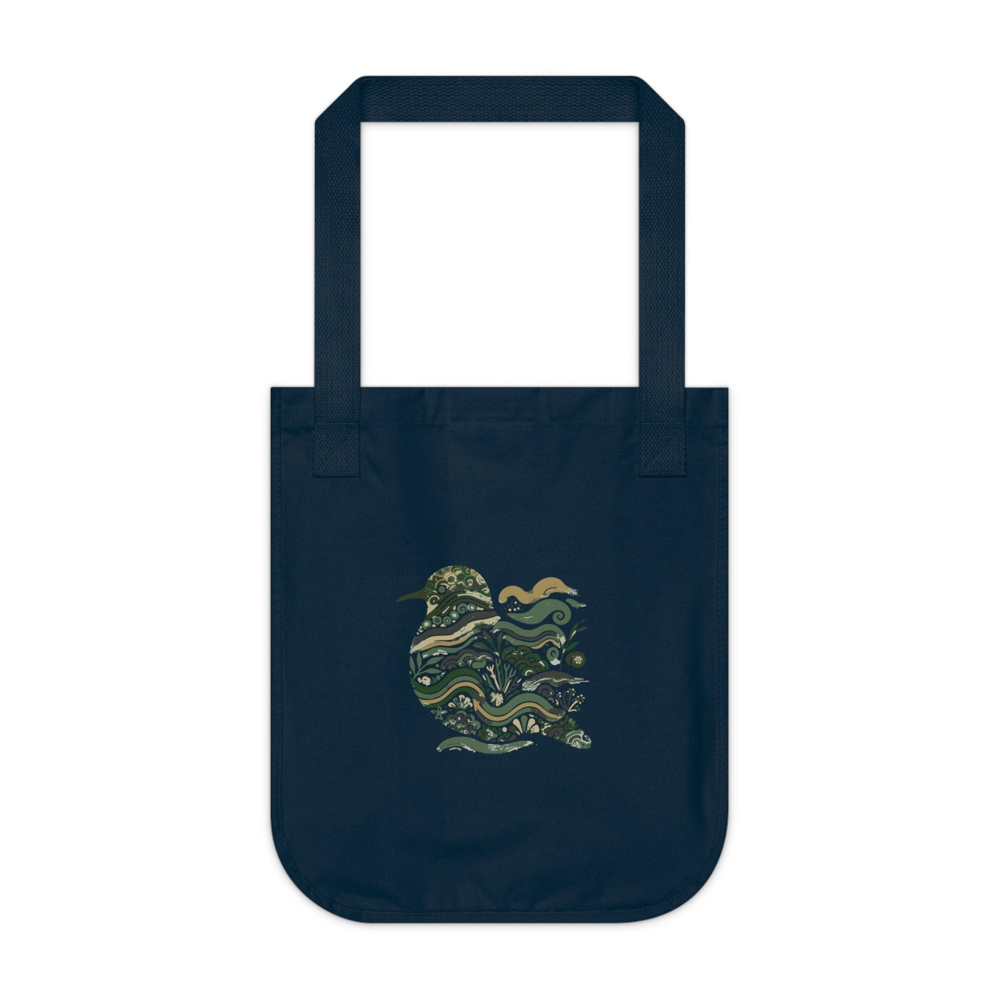 Featherweather: Organic Market Tote (Navy)