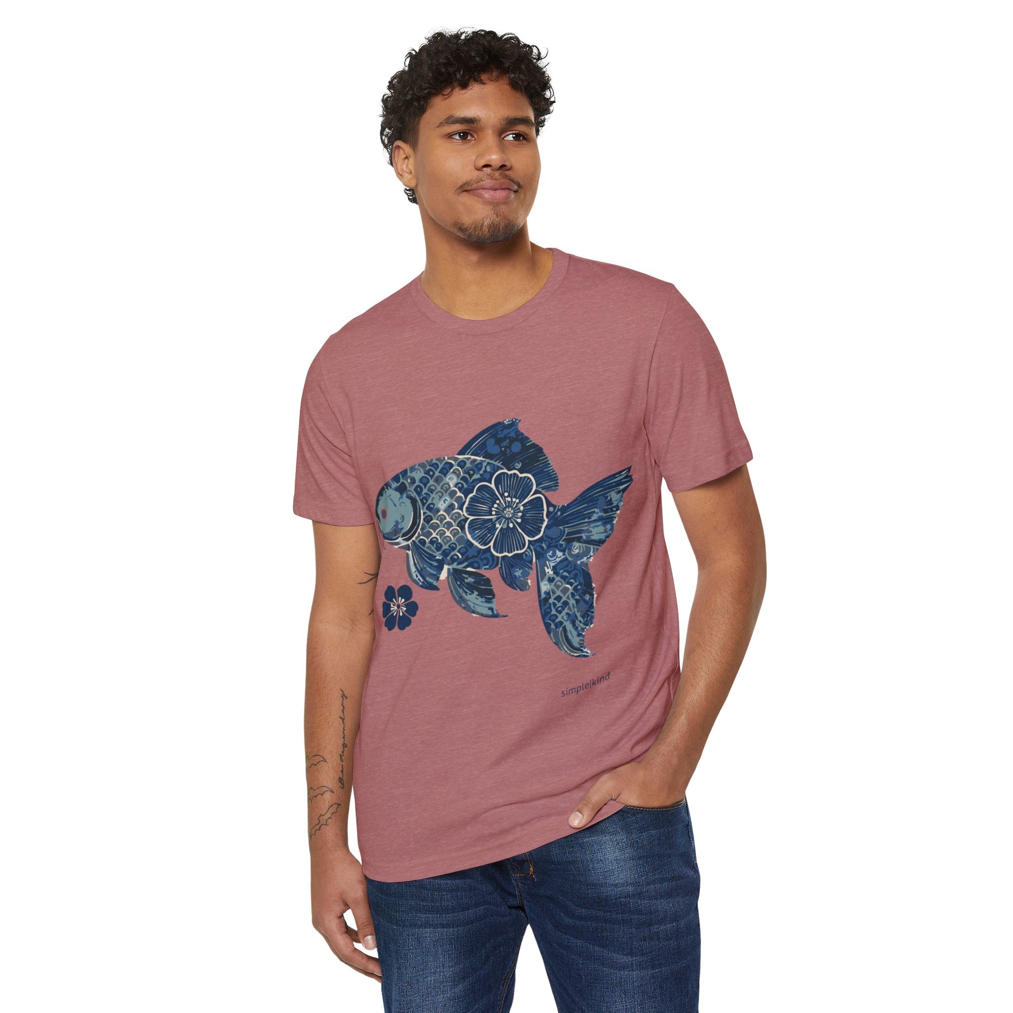 Fishionista: Organic+Recycled Unisex Eco-Tee