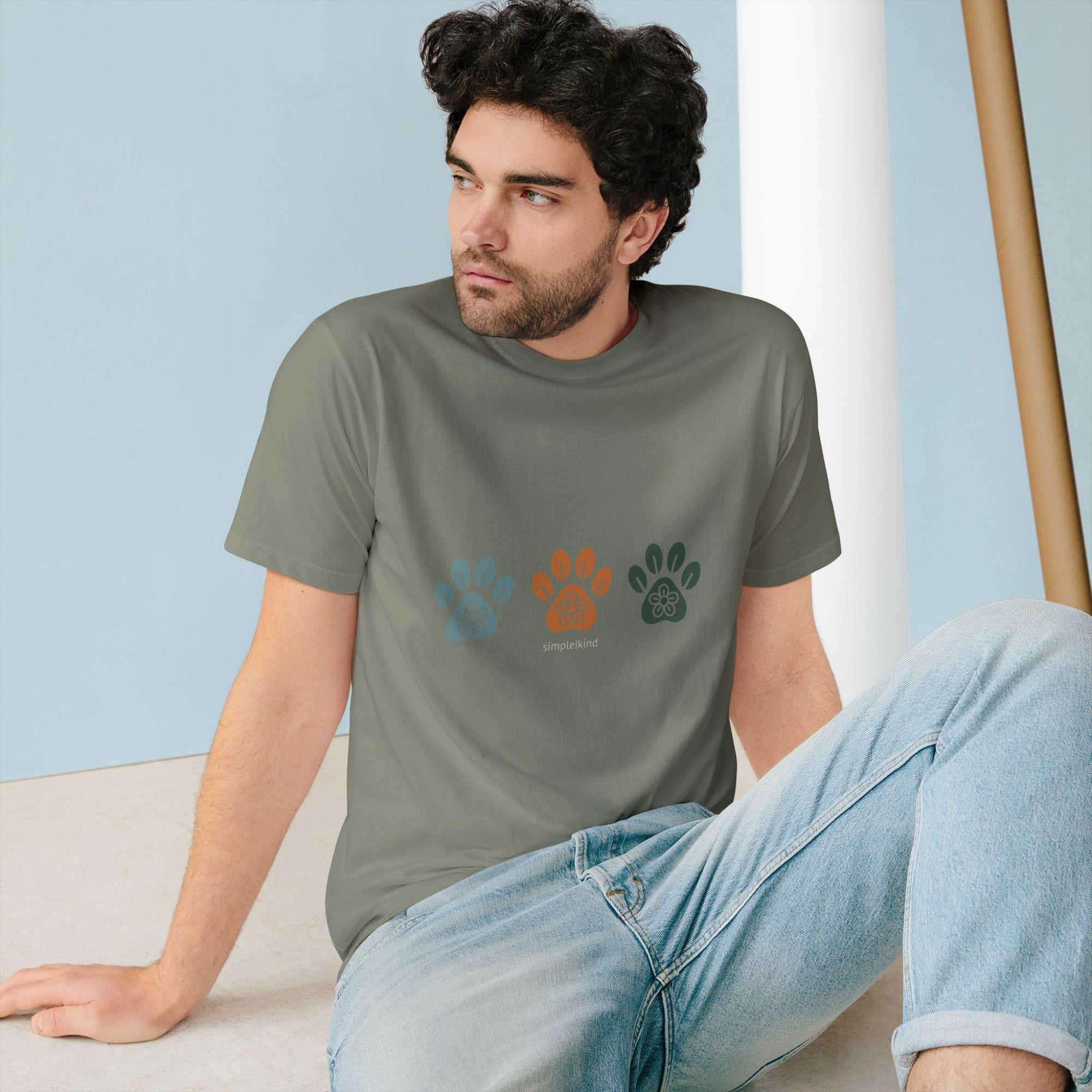 Simple Paws: Organic Cotton Unisex Tee