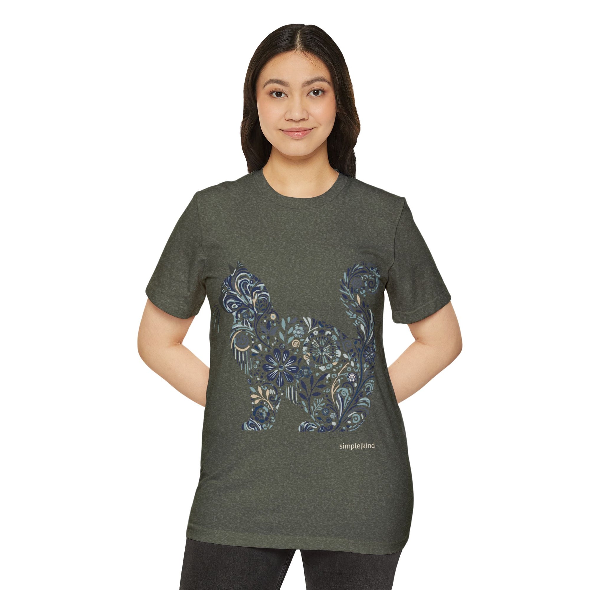 Catflix &amp; Chill: Organic+Recycled Unisex Eco-Tee