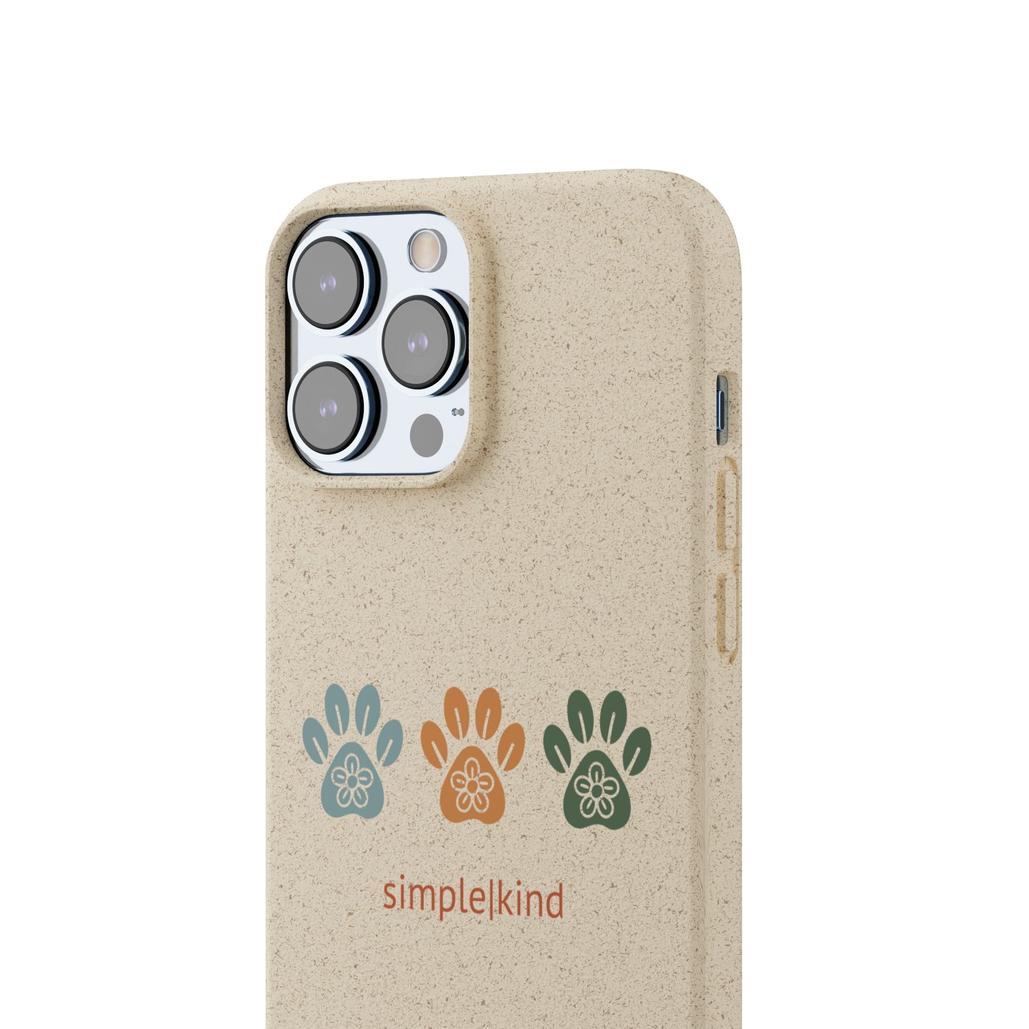 Simple Paws: Biodegradable iPhone Case