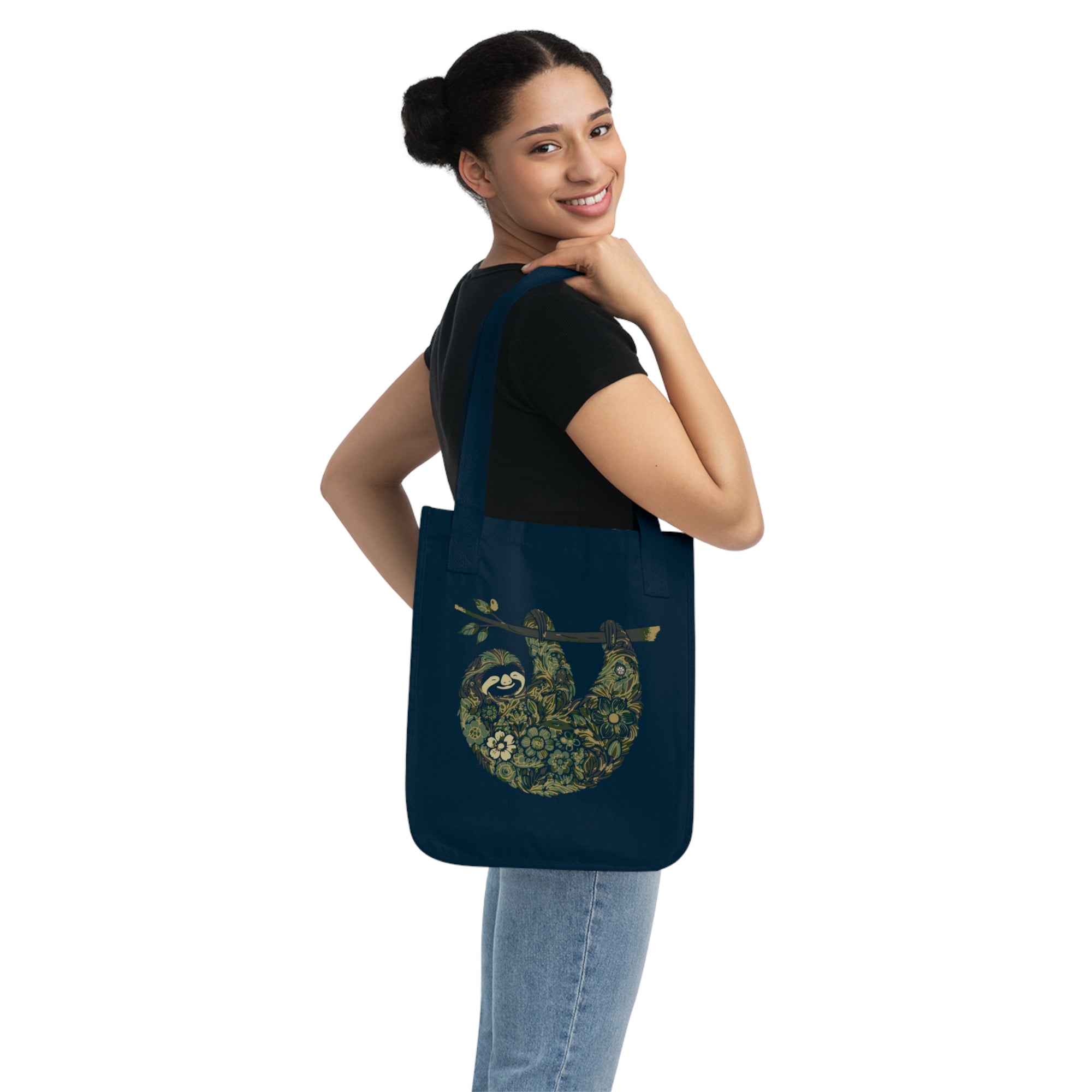 Branch Manager: Organic Market Tote (Navy)