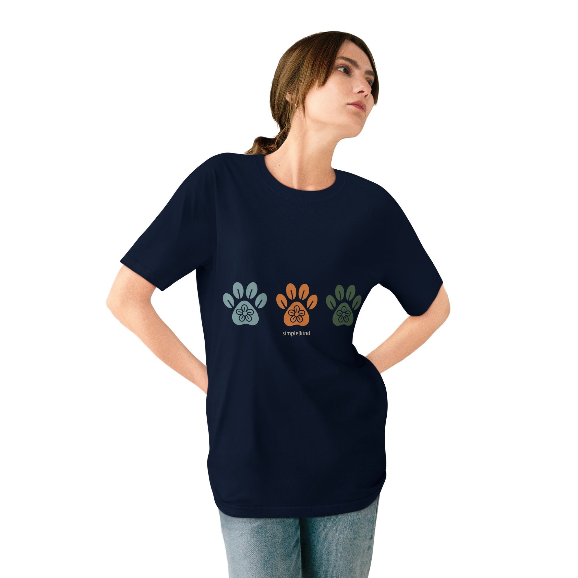 Simple Paws: Organic Cotton Unisex Tee