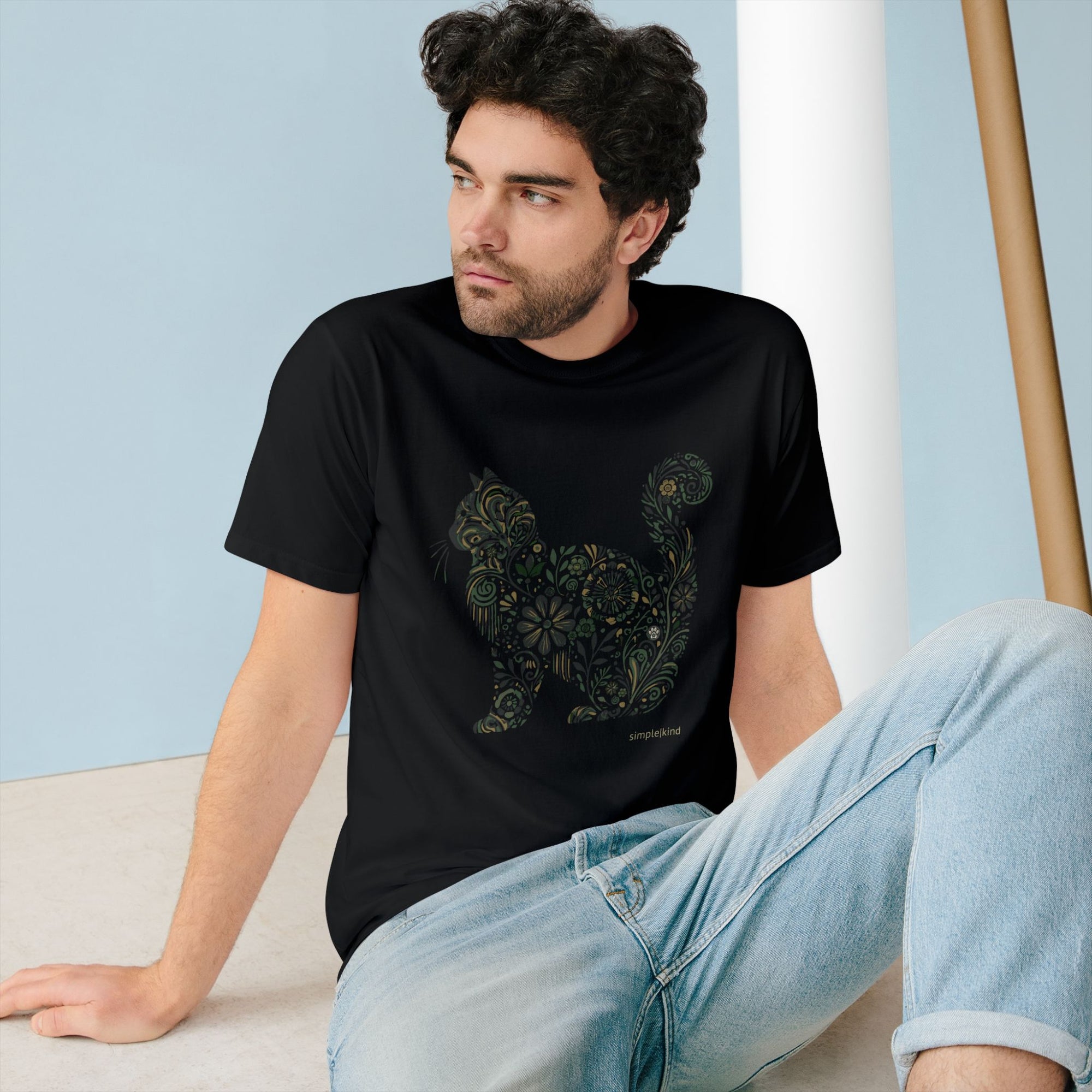 Catflix &amp; Chill: Organic Cotton Unisex Tee