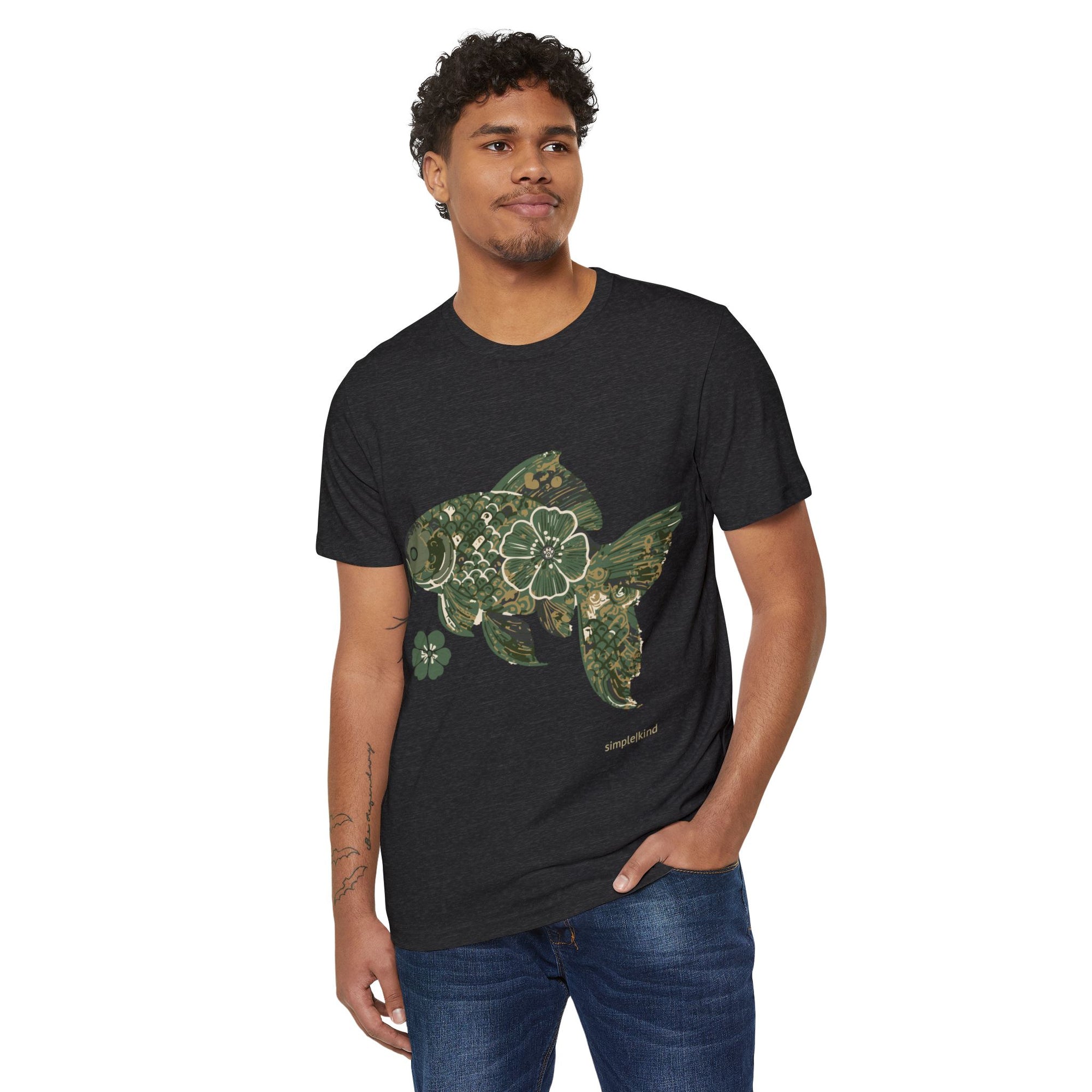 Fishionista: Organic+Recycled Unisex Eco-Tee