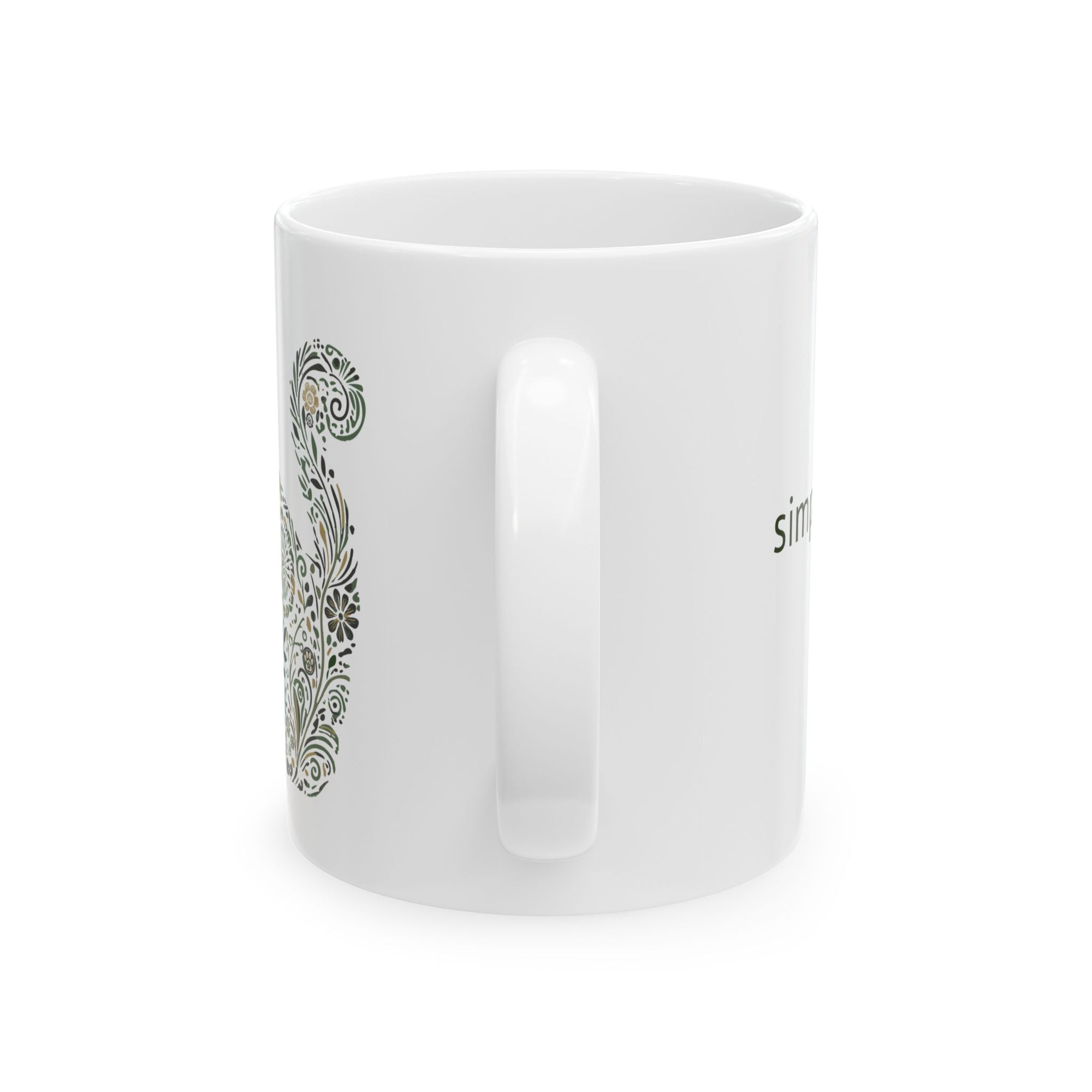 Catflix &amp; Chill: Right-Handed Mug