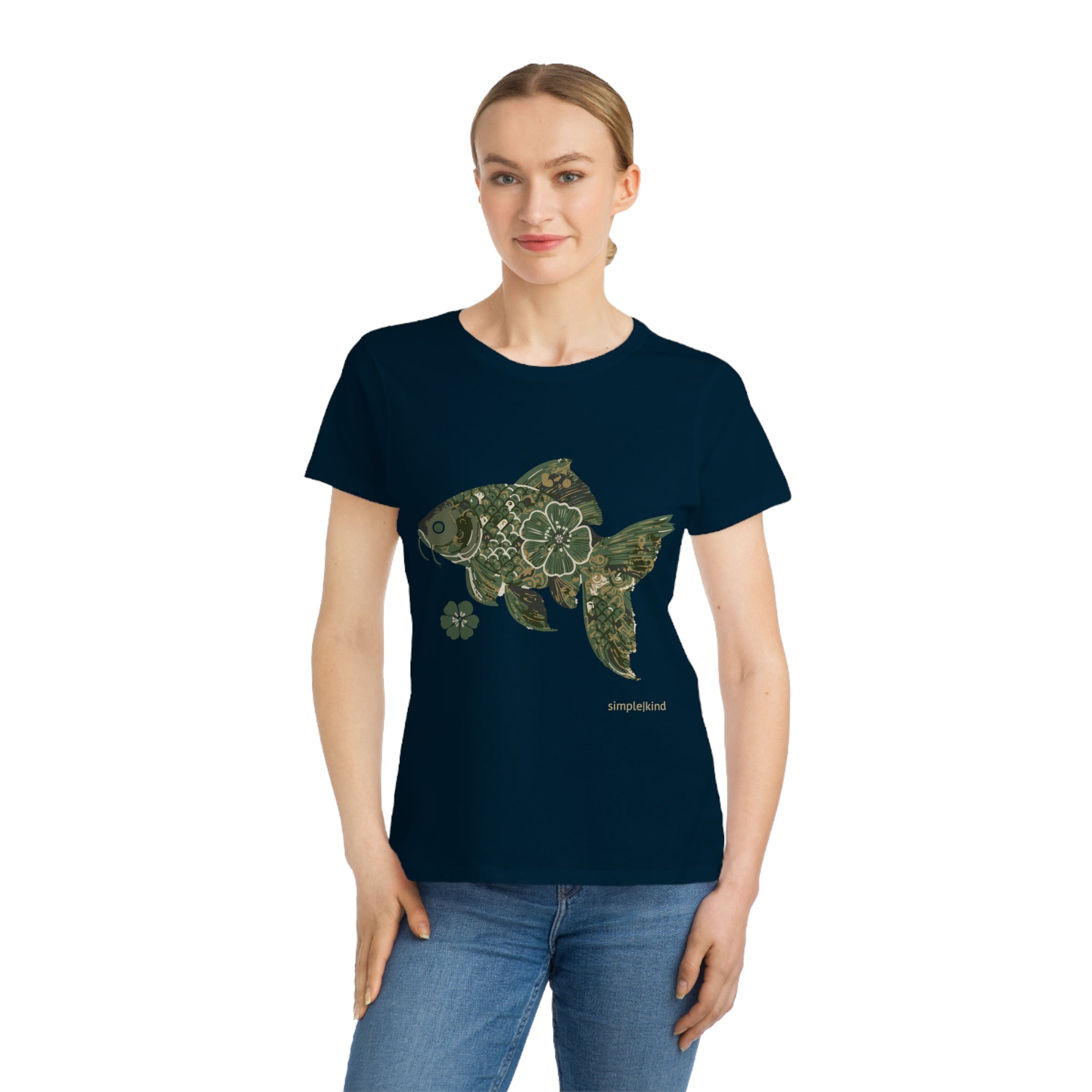 Fishionista: Organic Cotton Women's Tee