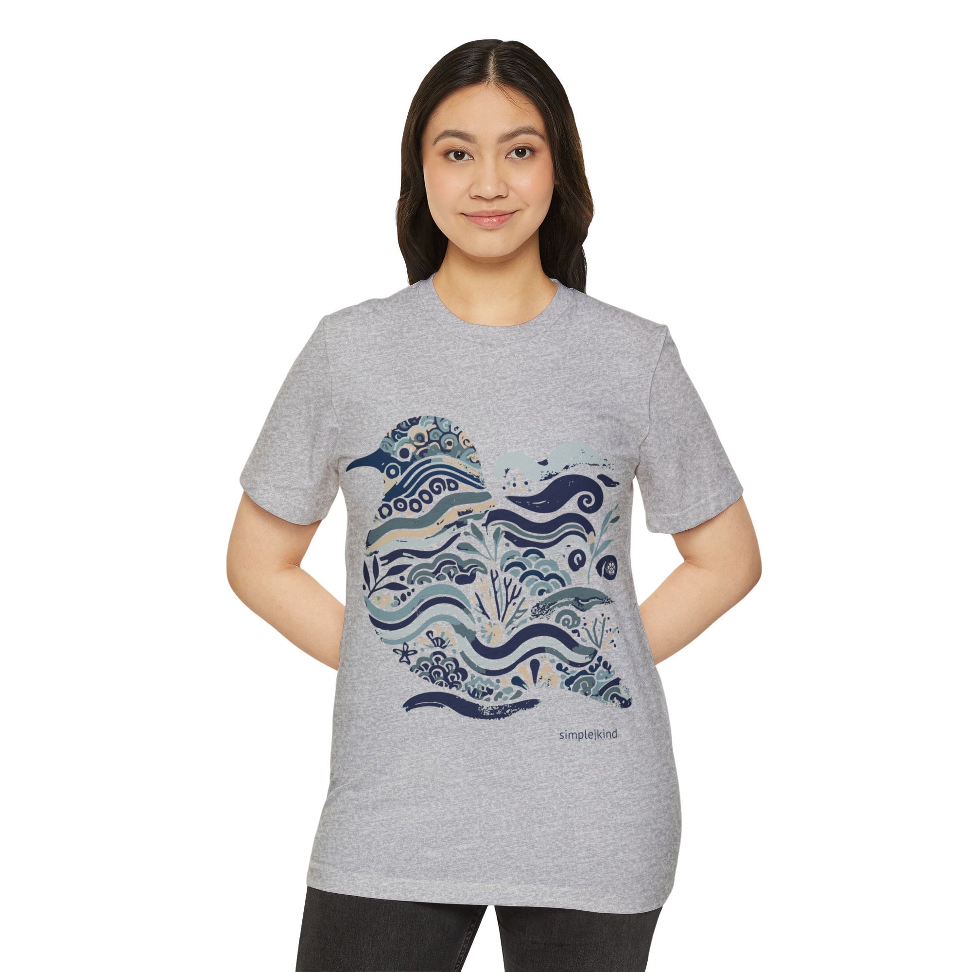 Featherweather: Organic+Recycled Unisex Eco-Tee