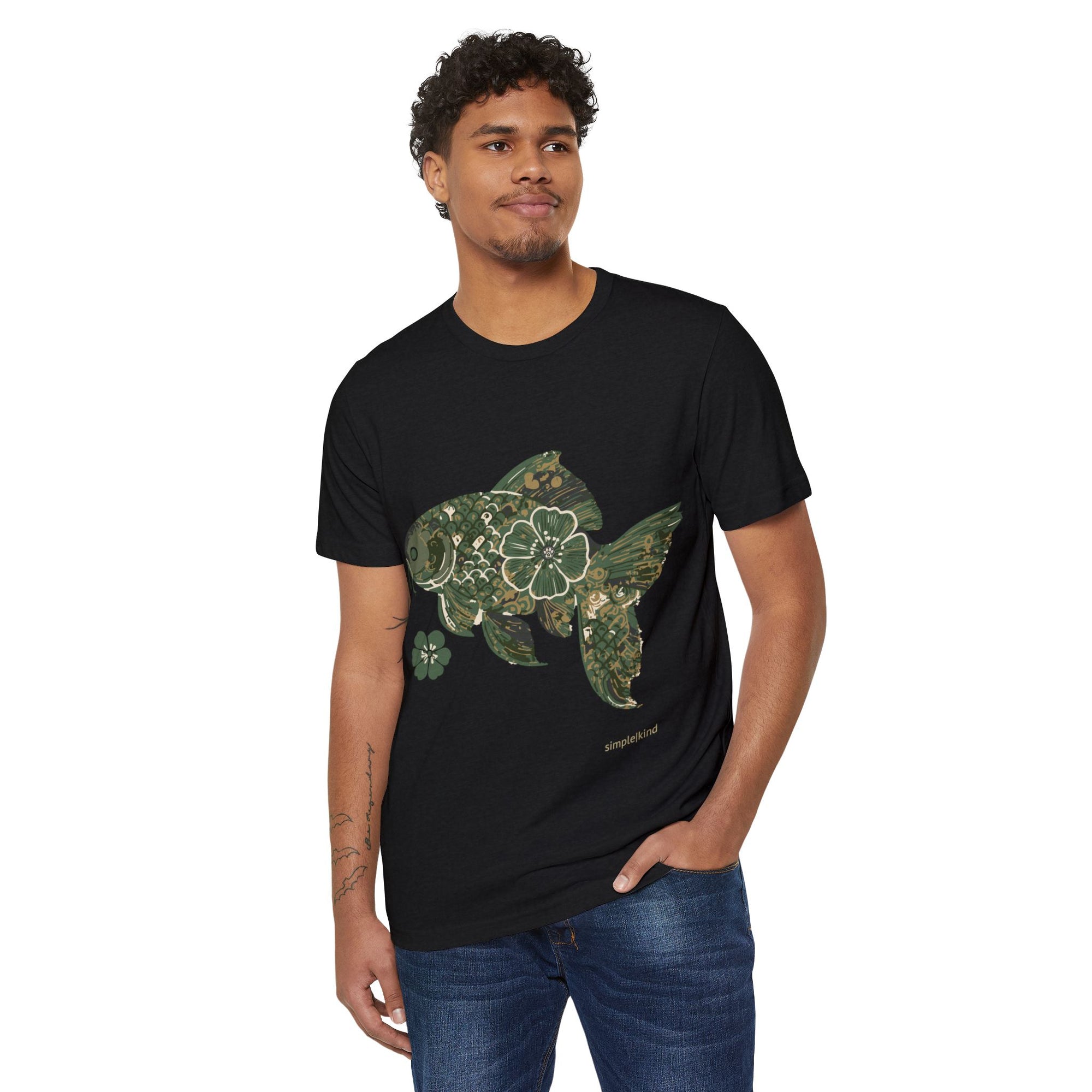 Fishionista: Organic+Recycled Unisex Eco-Tee