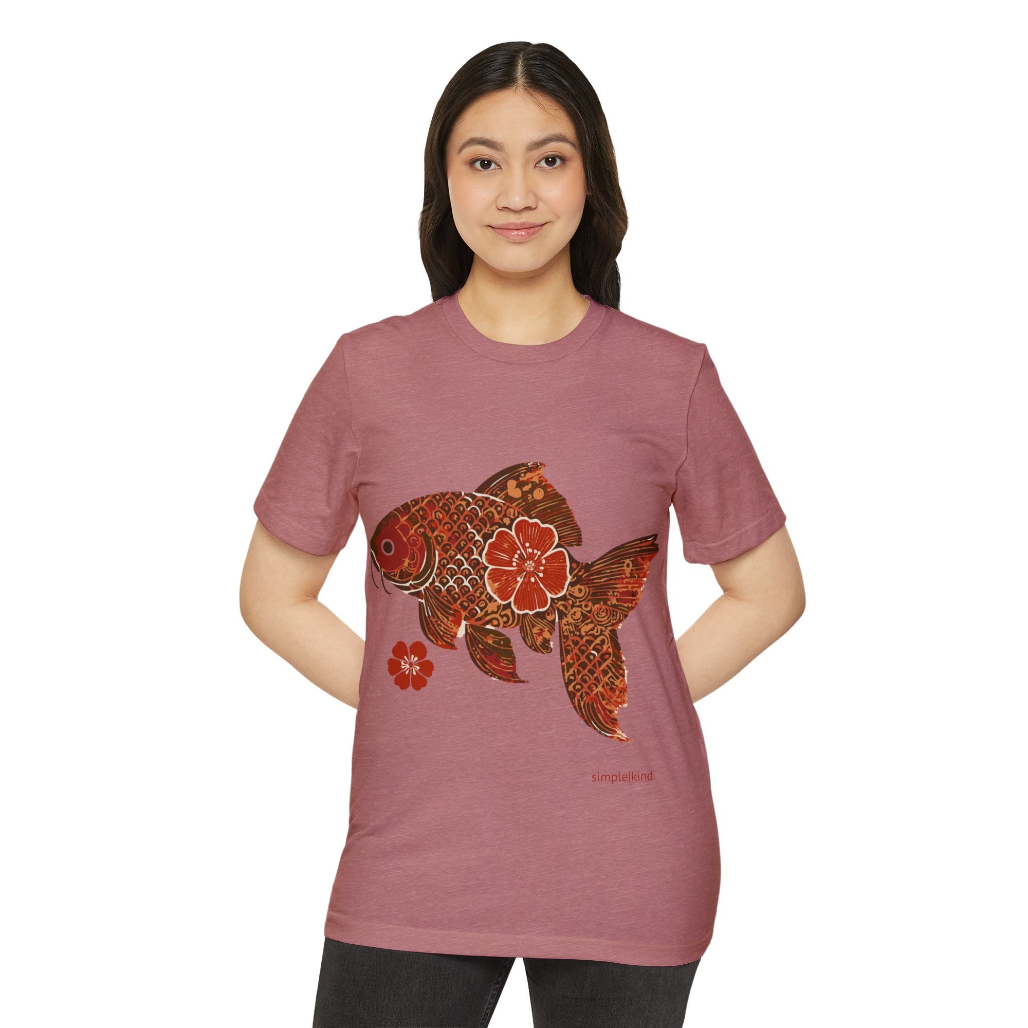 Fishionista: Organic+Recycled Unisex Eco-Tee