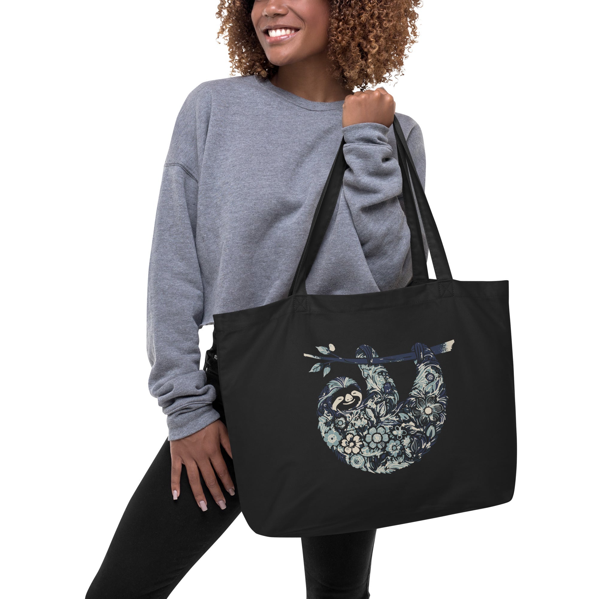 Branch Manager: Large Organic Tote (Black)