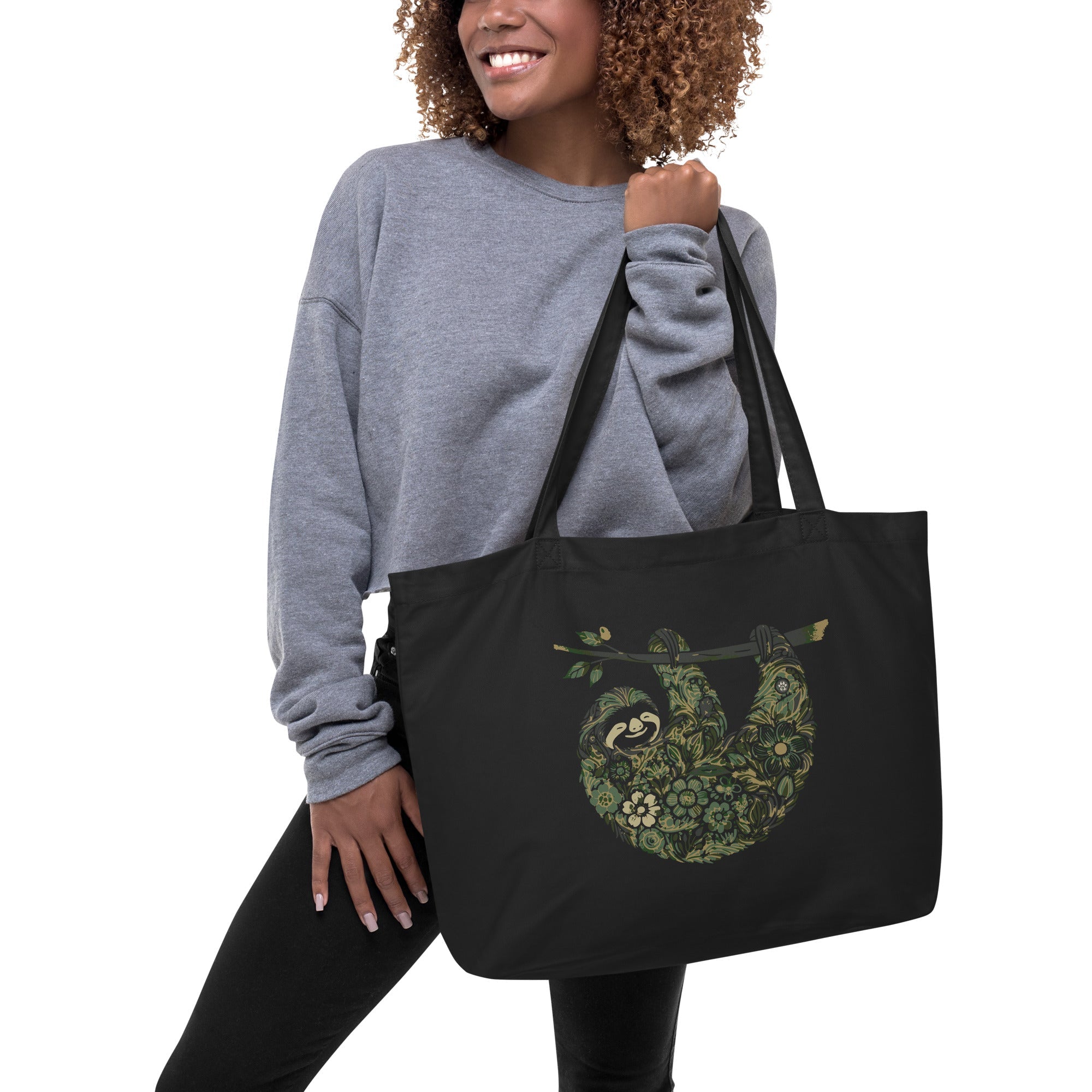 Branch Manager: Large Organic Tote (Black)