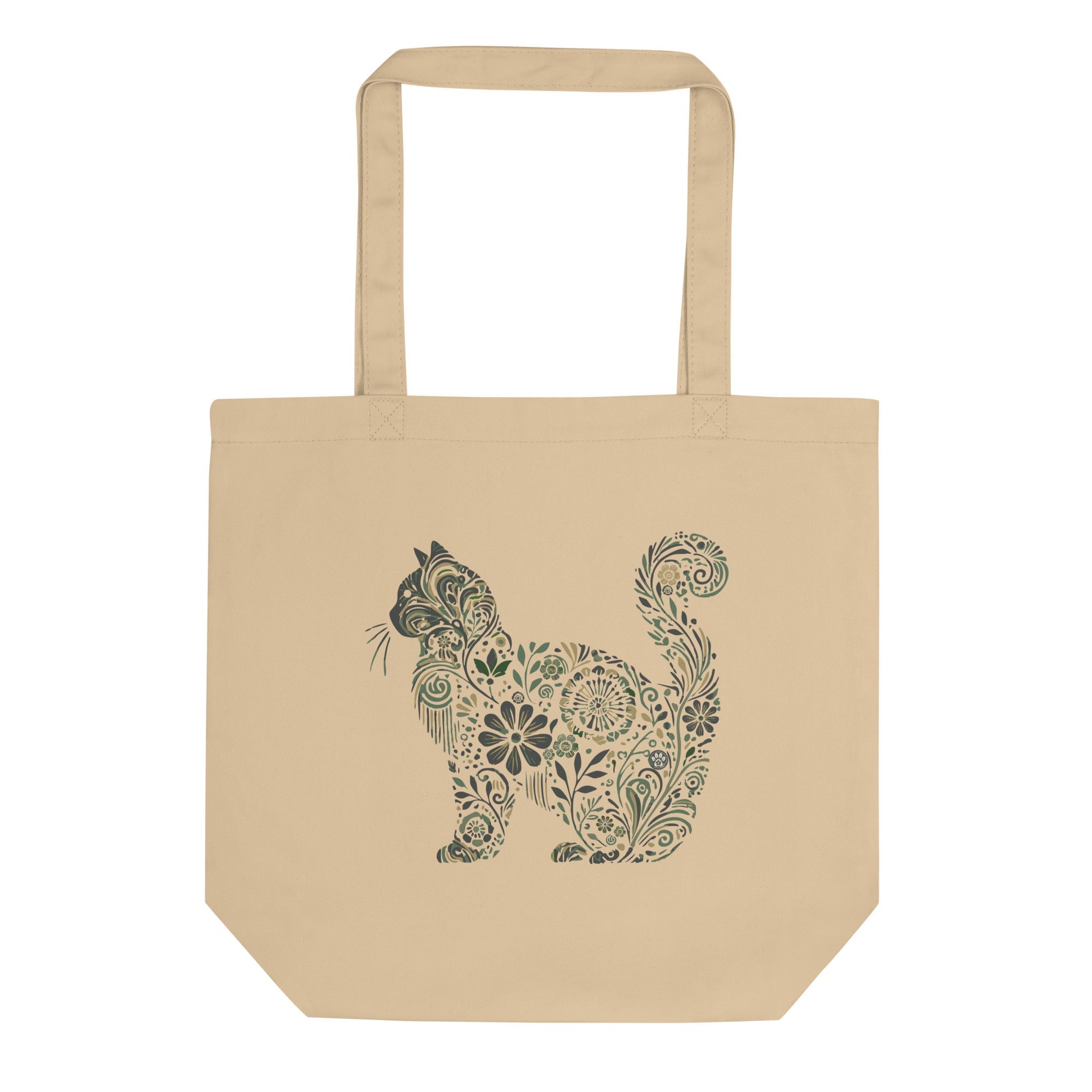 Catflix &amp; Chill: Organic Tote (Natural)