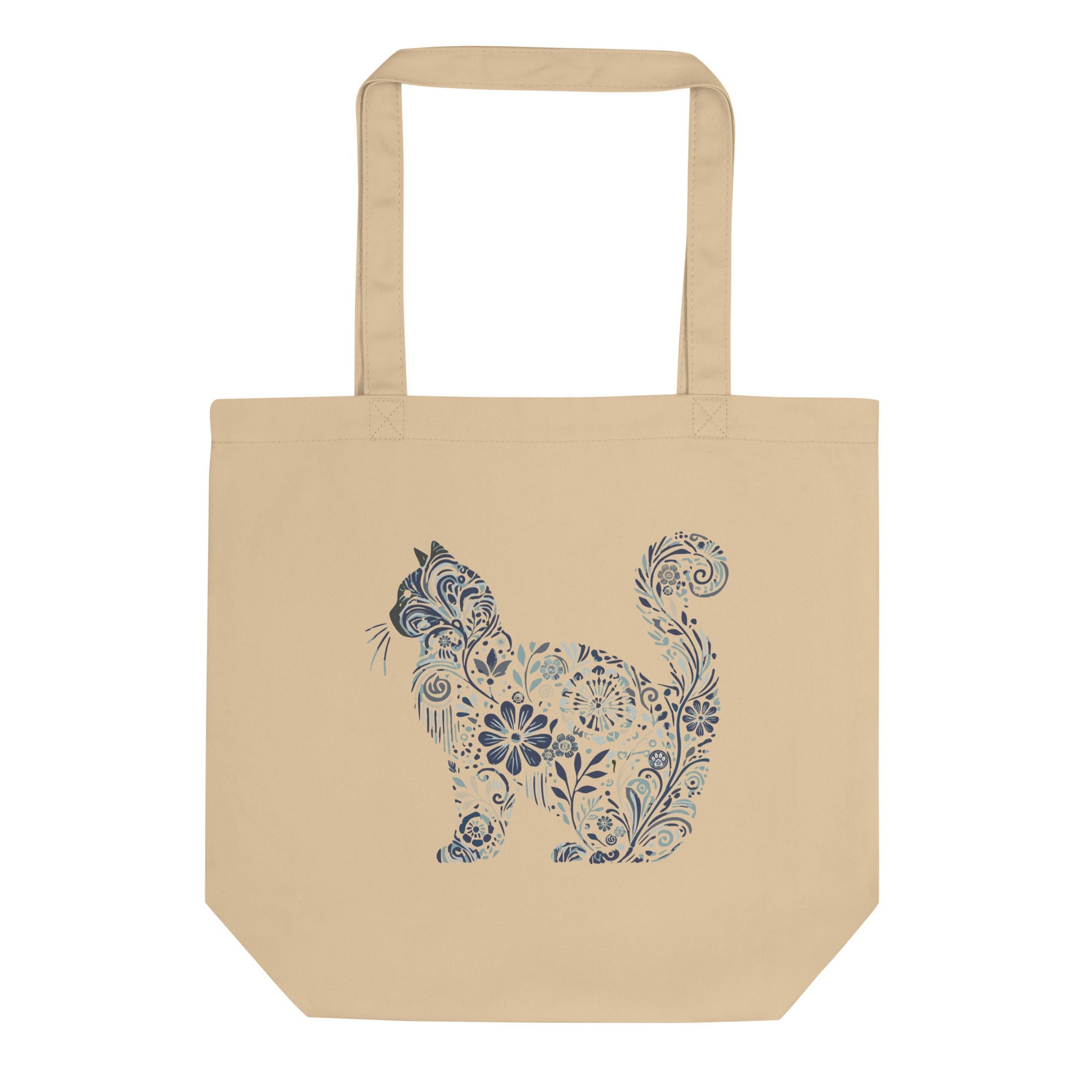 Catflix &amp; Chill: Organic Tote (Natural)