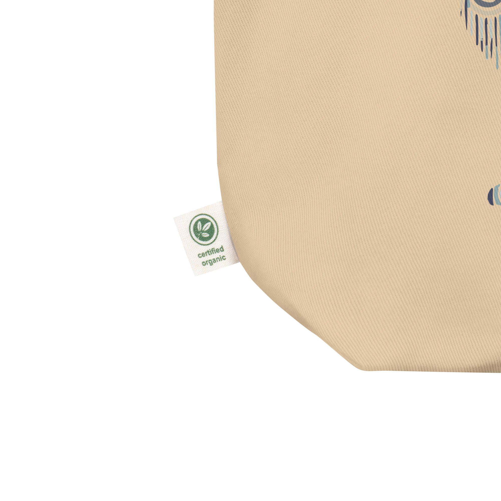 Catflix &amp; Chill: Organic Tote (Natural)