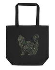 Catflix & Chill: Organic Tote (Black)