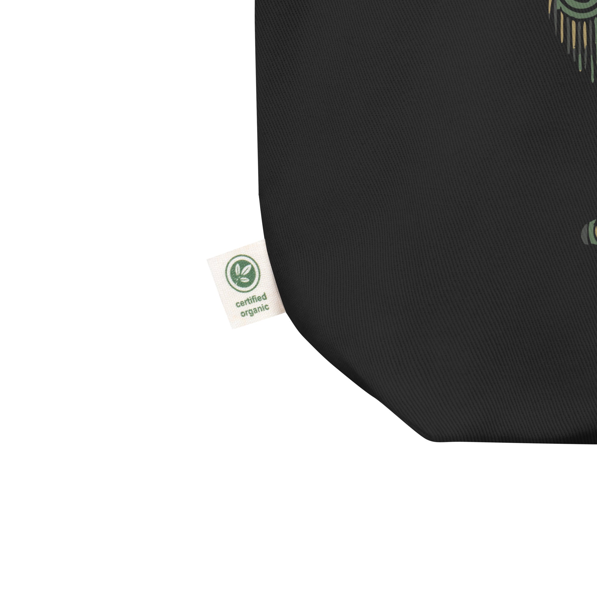 Catflix &amp; Chill: Organic Tote (Black)