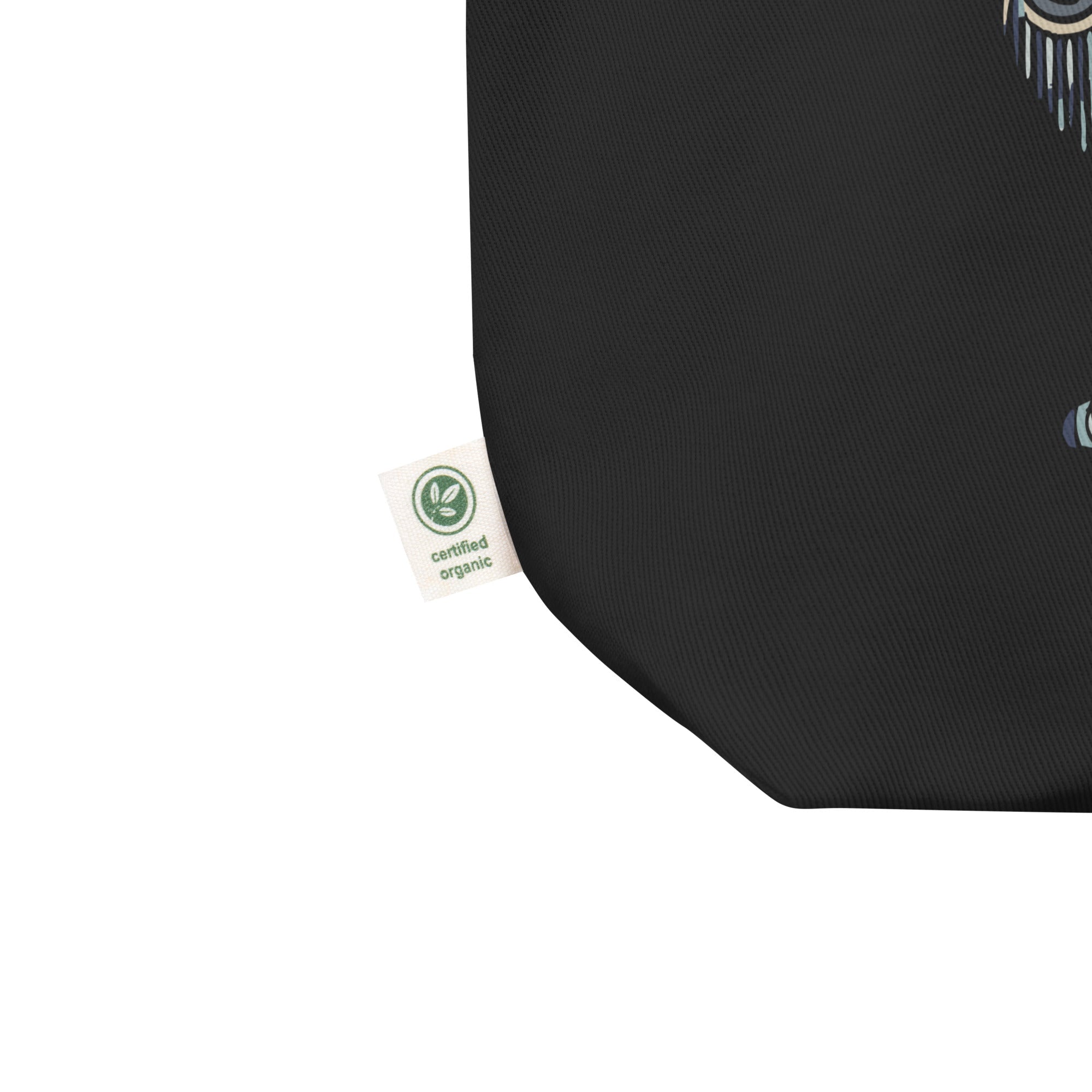 Catflix &amp; Chill: Organic Tote (Black)