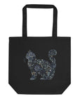 Catflix & Chill: Organic Tote (Black)