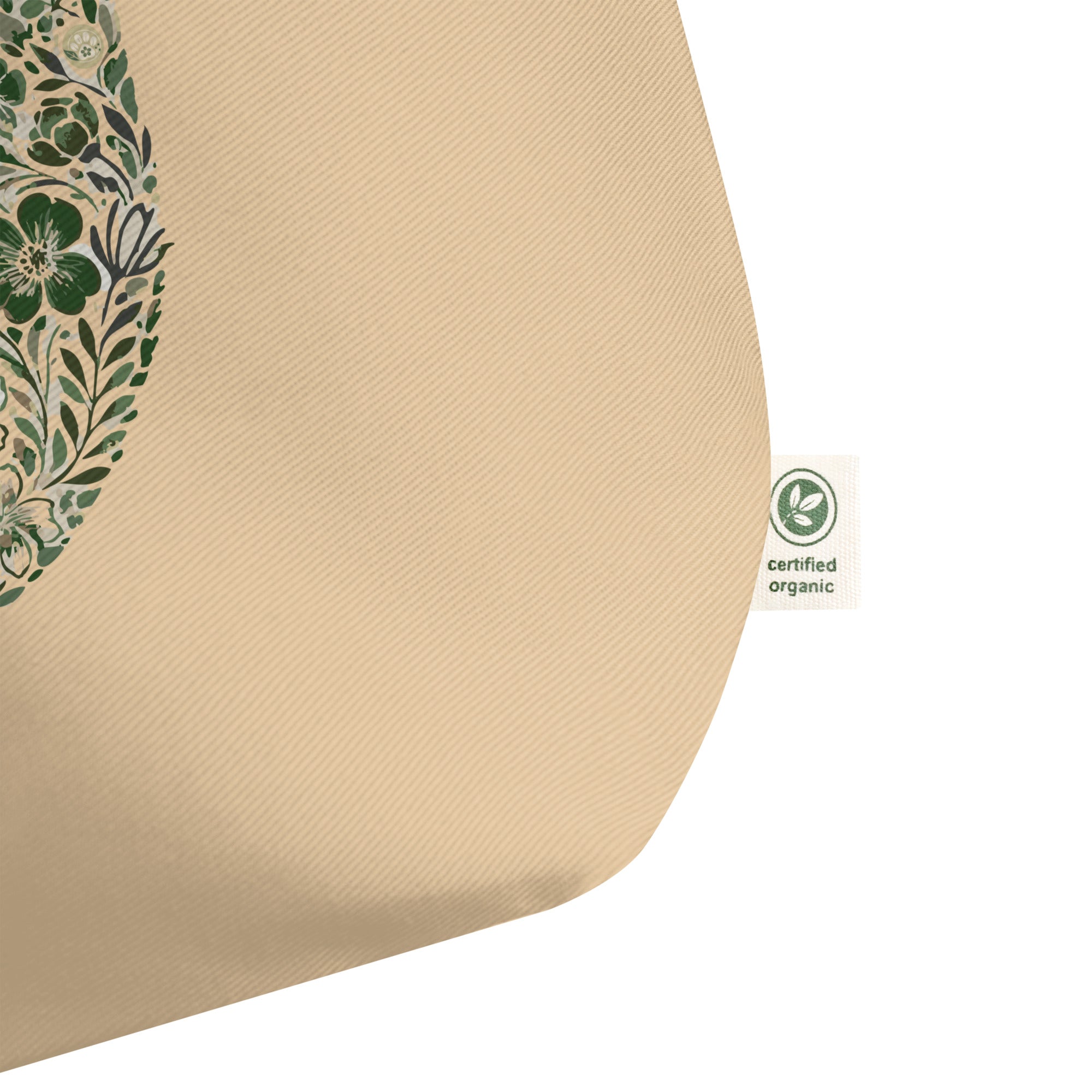 Drift and Let Drift: Large Organic Tote (Natural)