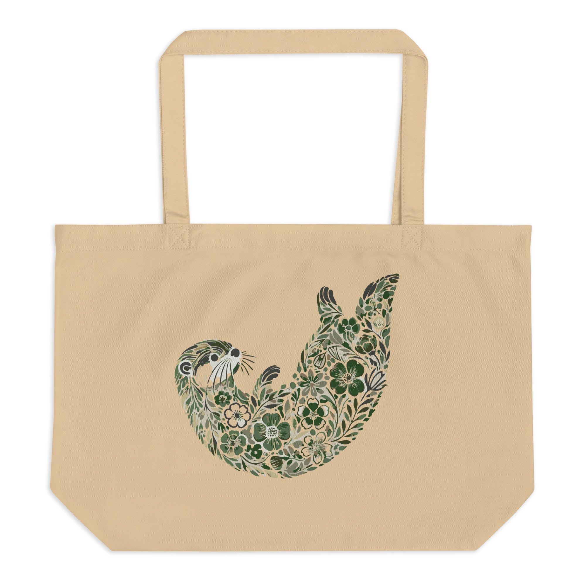 Drift and Let Drift: Large Organic Tote (Natural)