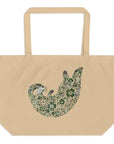 Drift and Let Drift: Large Organic Tote (Natural)