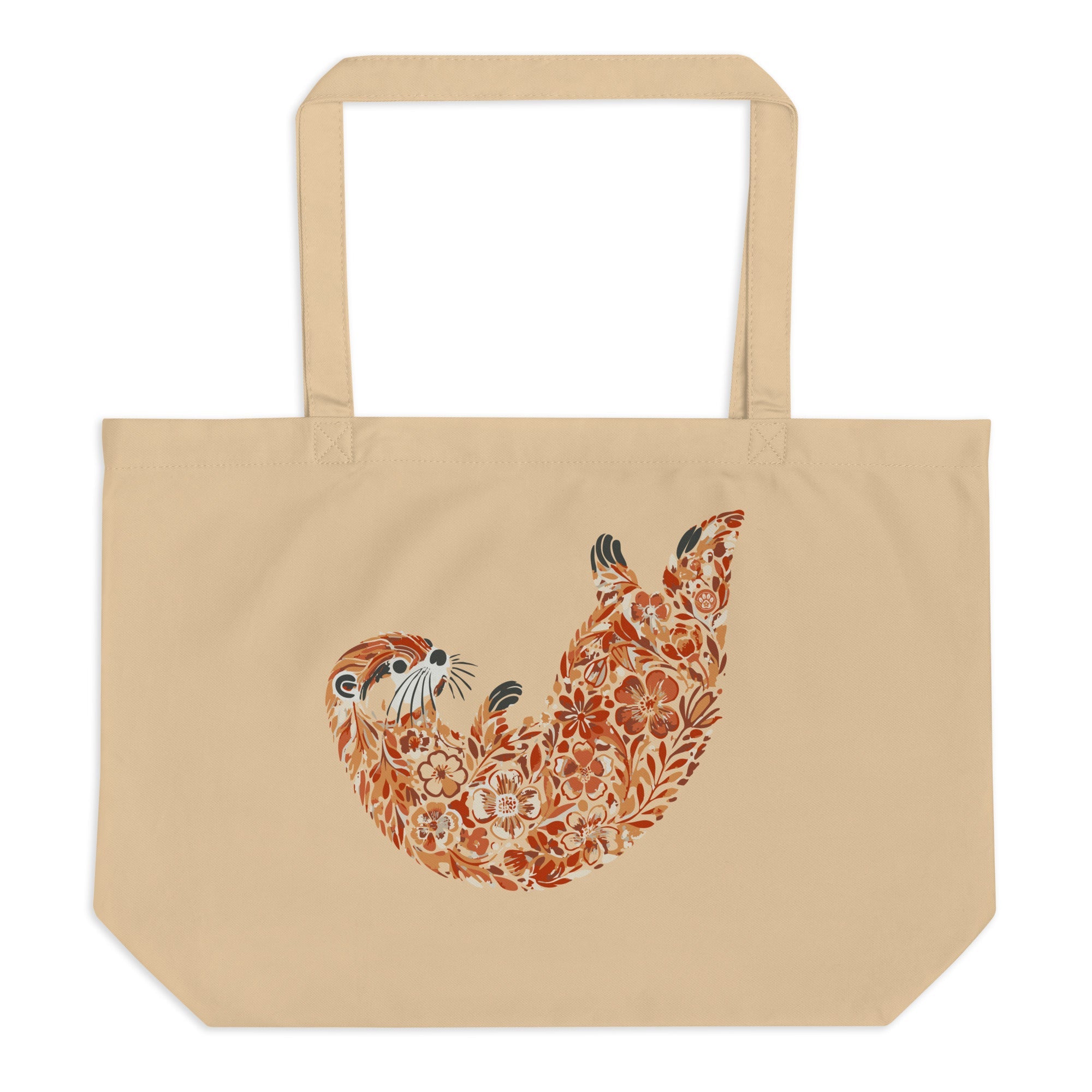 Drift and Let Drift: Large Organic Tote (Natural)