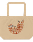 Drift and Let Drift: Large Organic Tote (Natural)