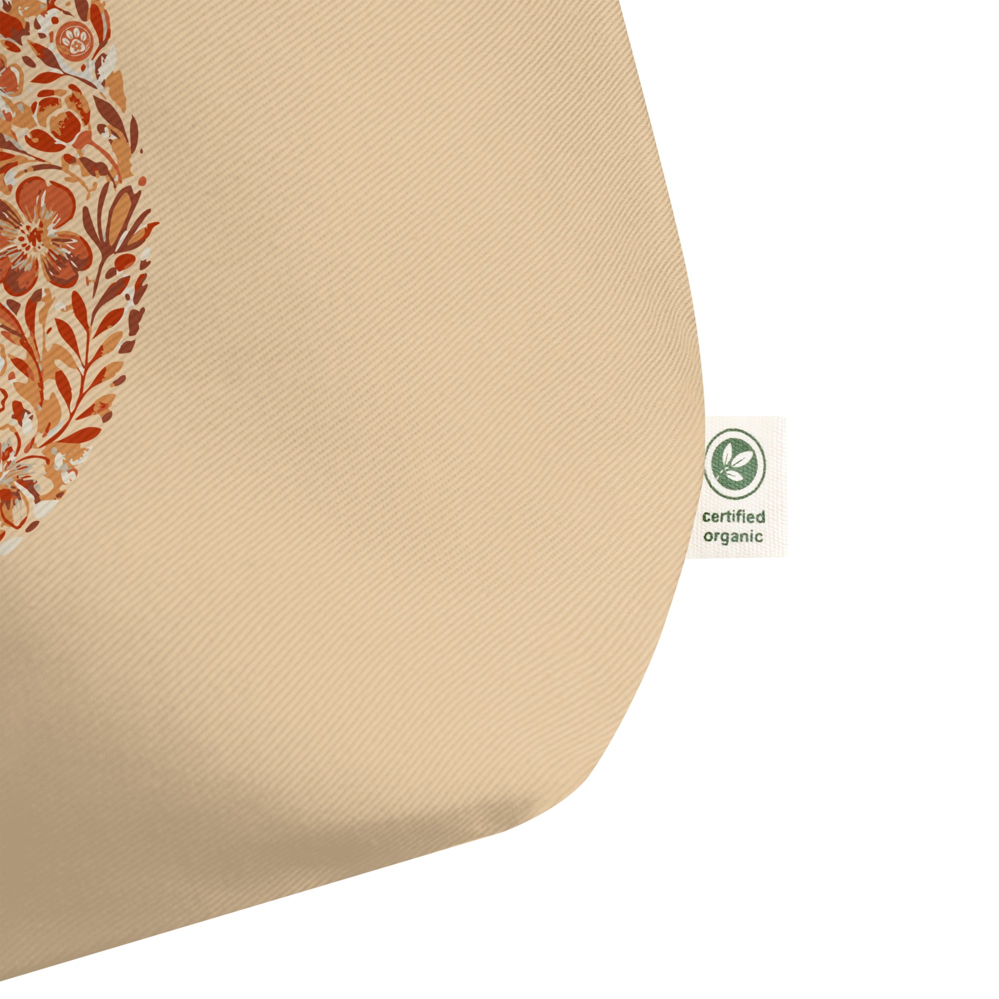 Drift and Let Drift: Large Organic Tote (Natural)