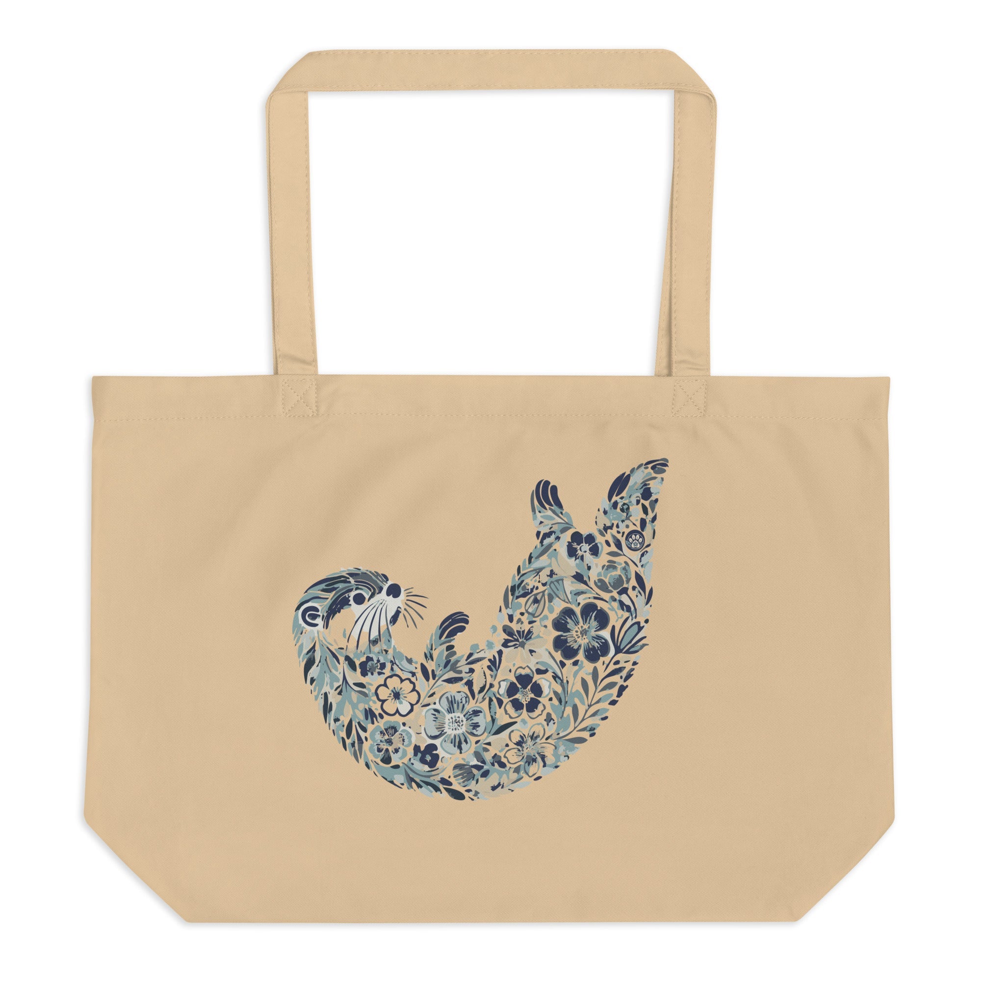 Drift and Let Drift: Large Organic Tote (Natural)