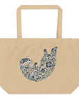 Drift and Let Drift: Large Organic Tote (Natural)