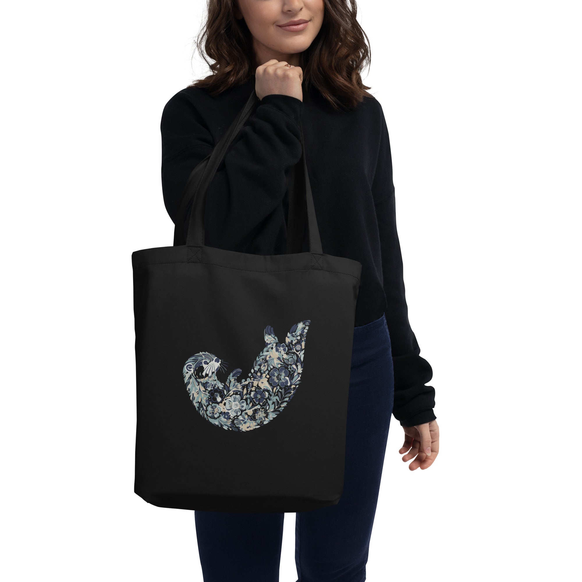 Drift and Let Drift: Organic Tote (Black)