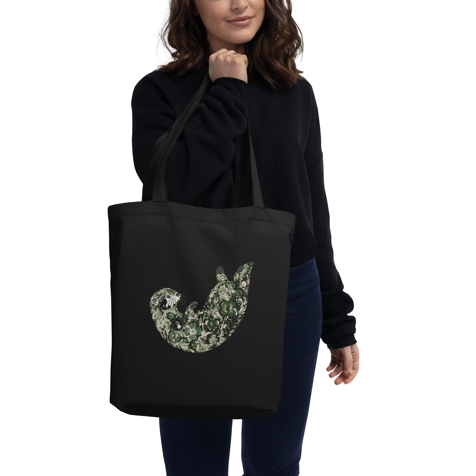 Drift and Let Drift: Organic Tote (Black)