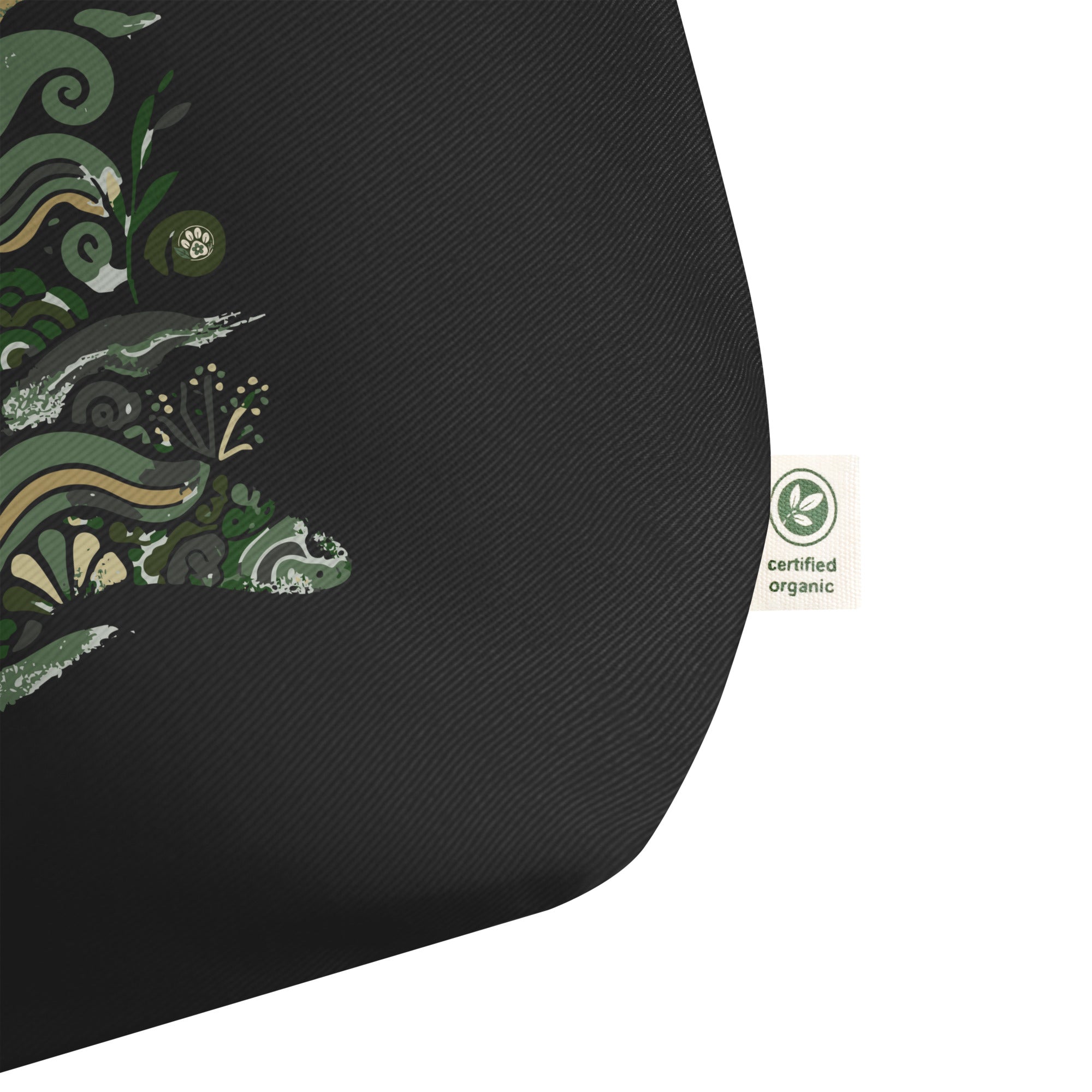 Featherweather: Large Organic Tote (Black)