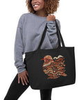 Featherweather: Large Organic Tote (Black)