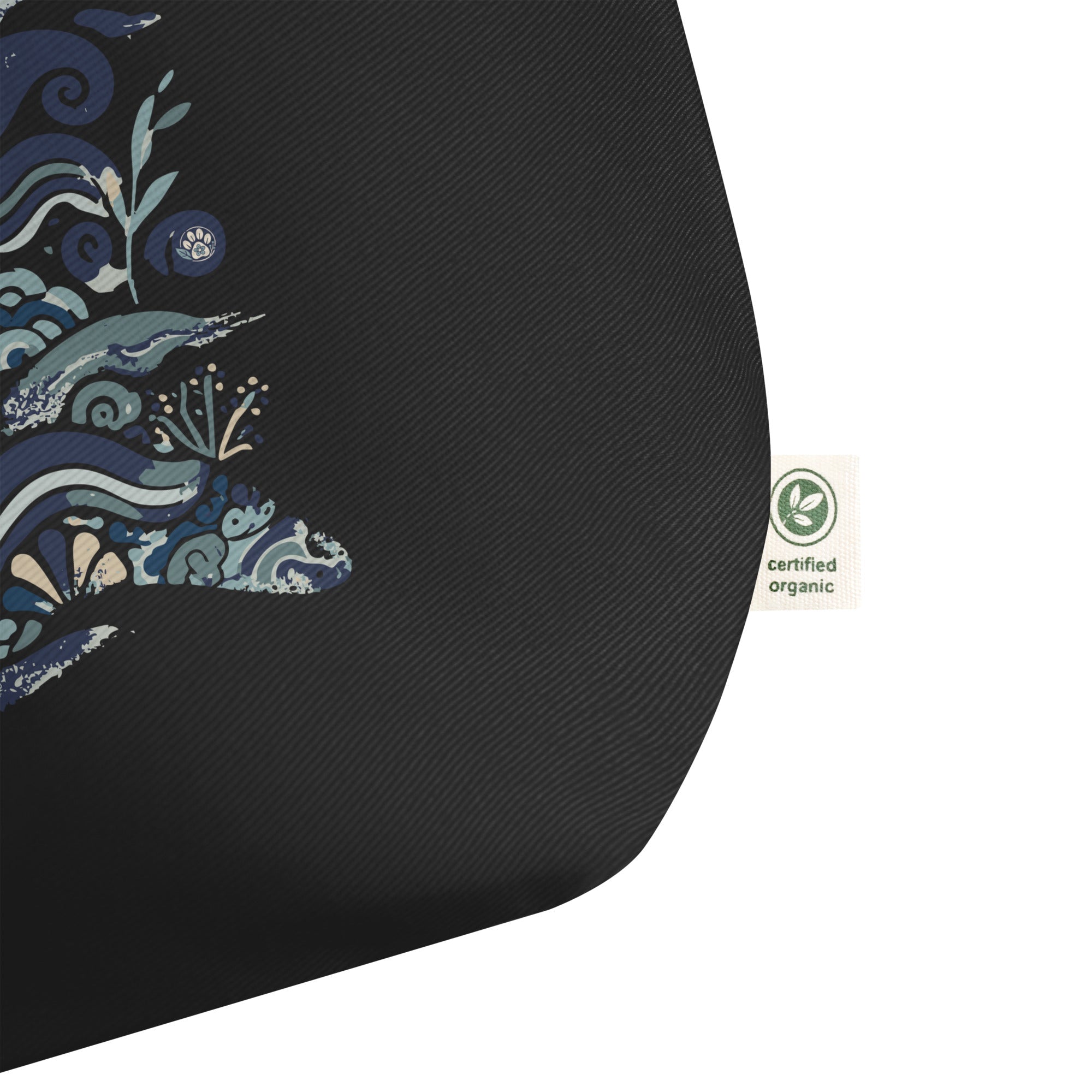 Featherweather: Large Organic Tote (Black)