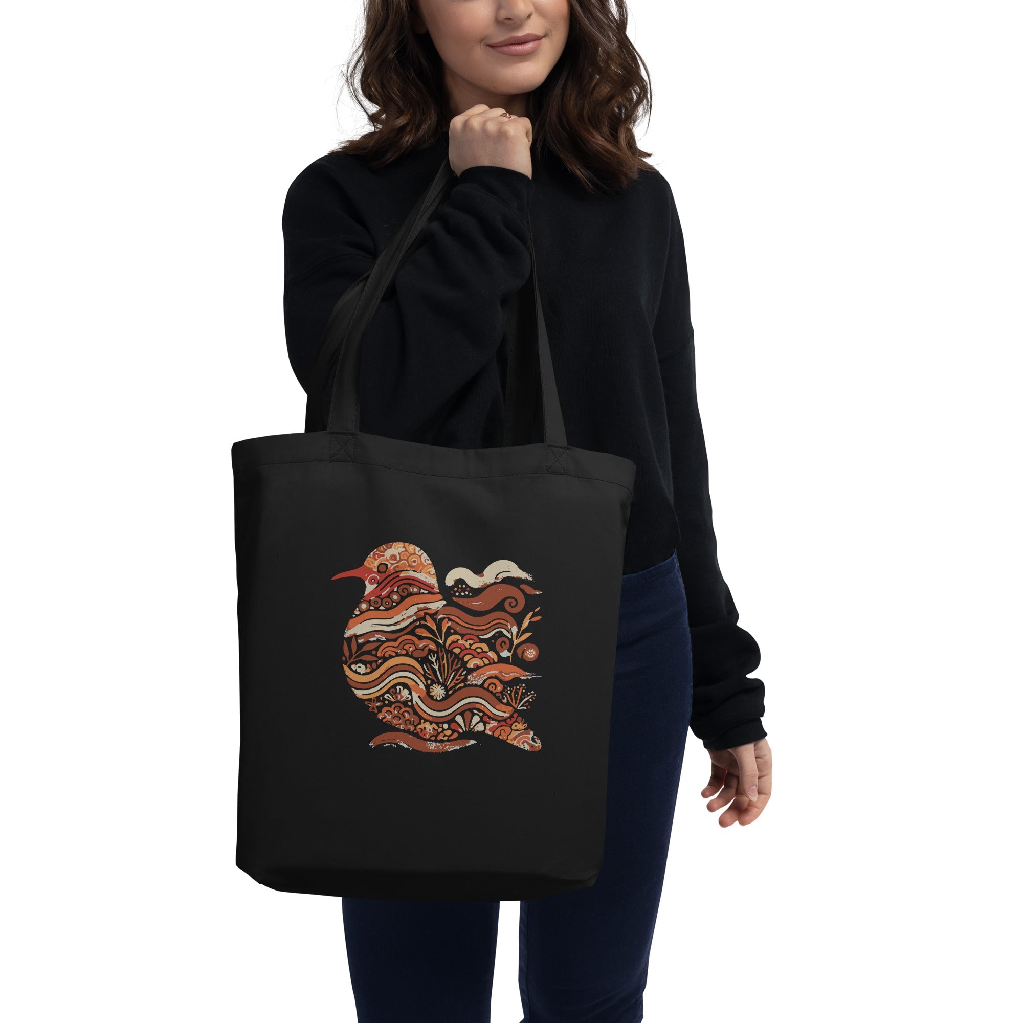 Featherweather: Organic Tote (Black)