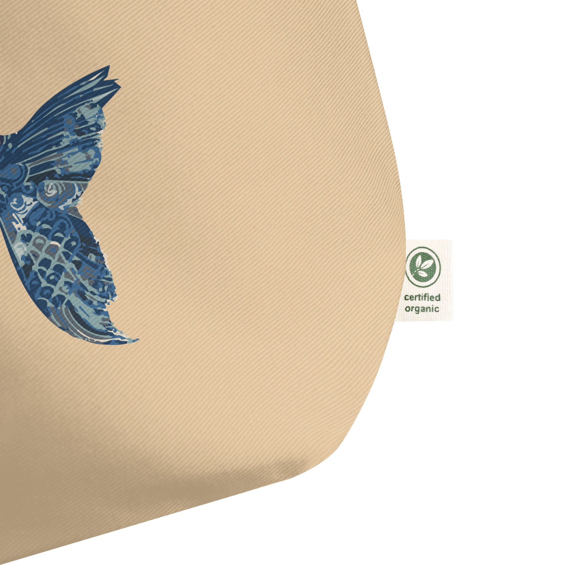 Fishionista: Large Organic Tote (Natural)