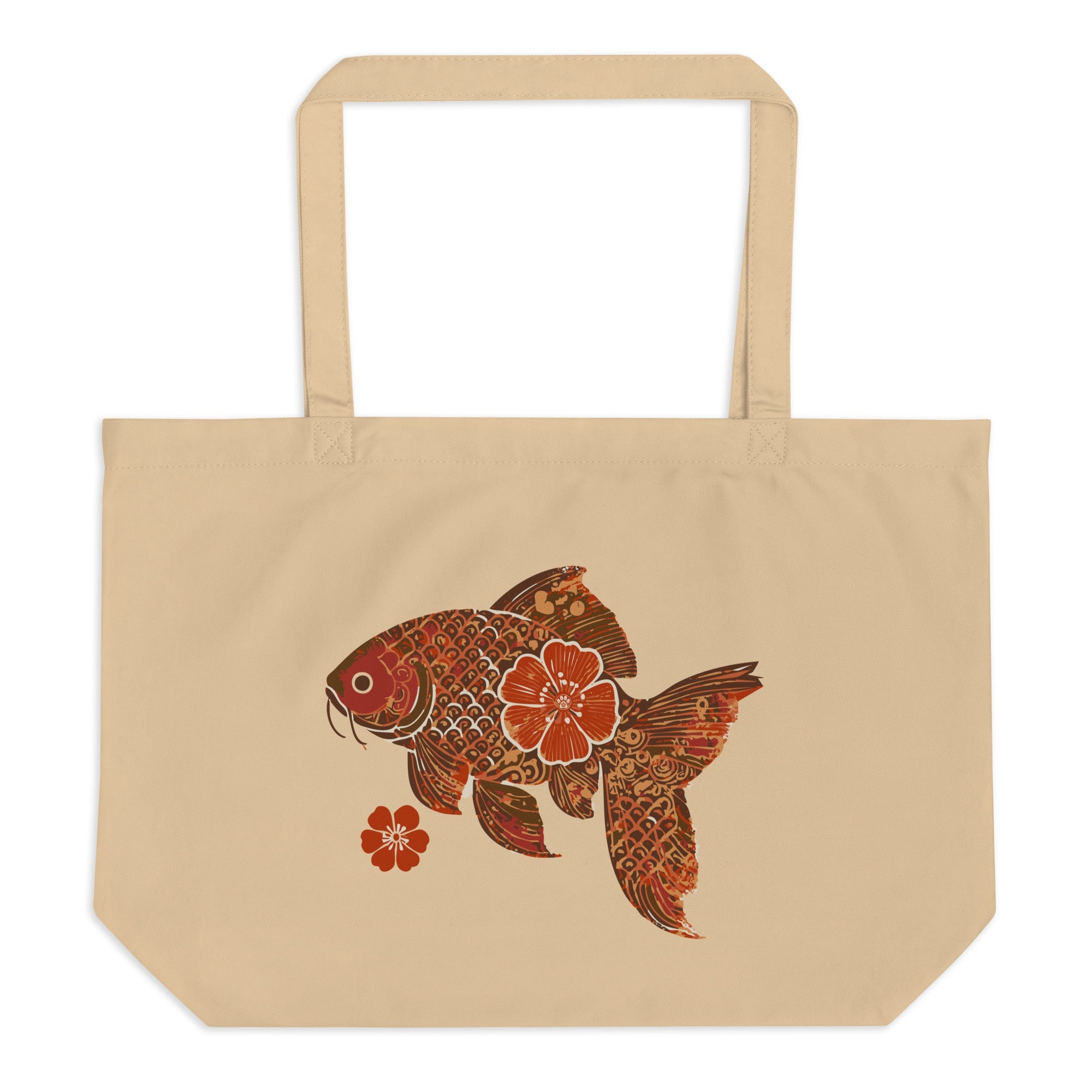 Fishionista: Large Organic Tote (Natural)