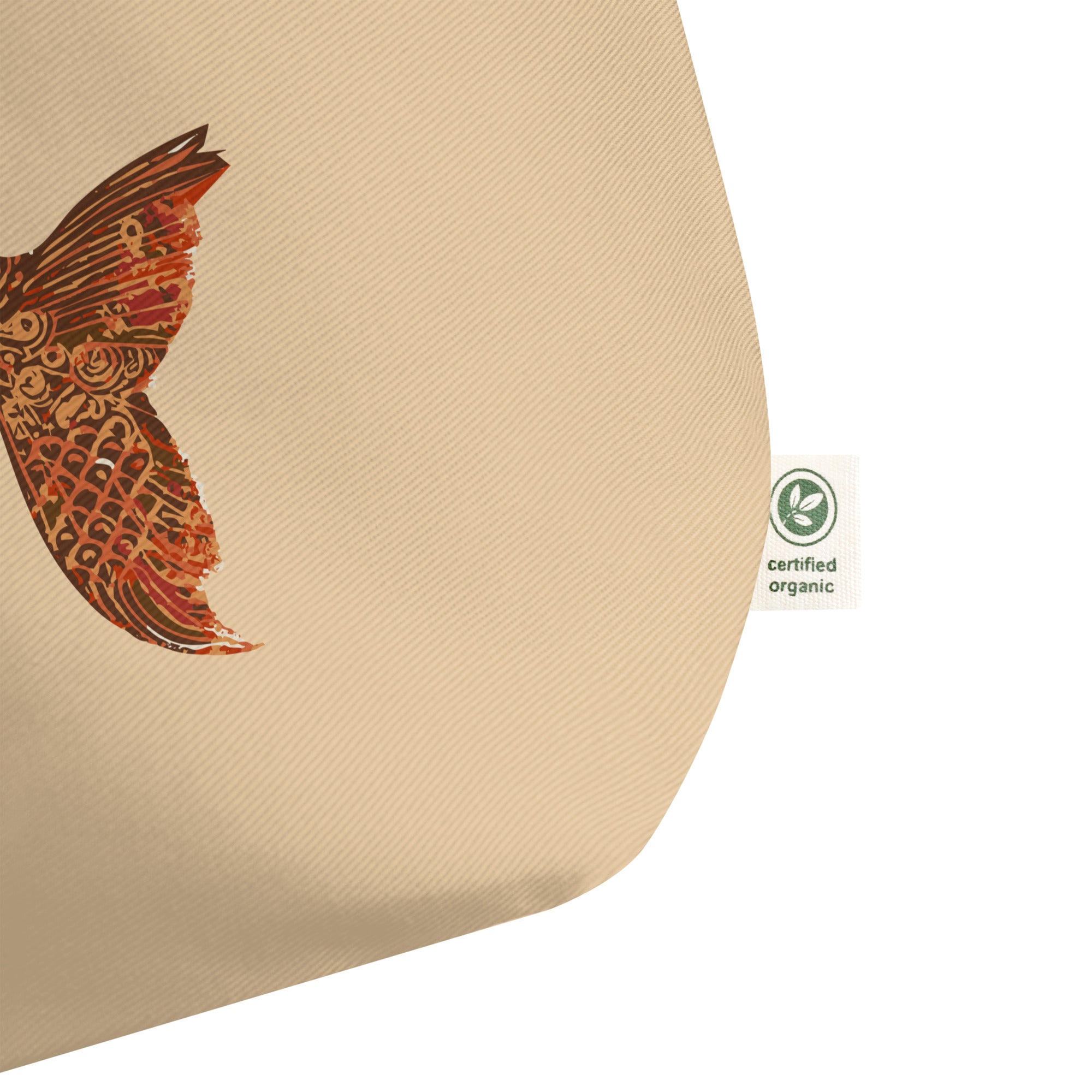 Fishionista: Large Organic Tote (Natural)