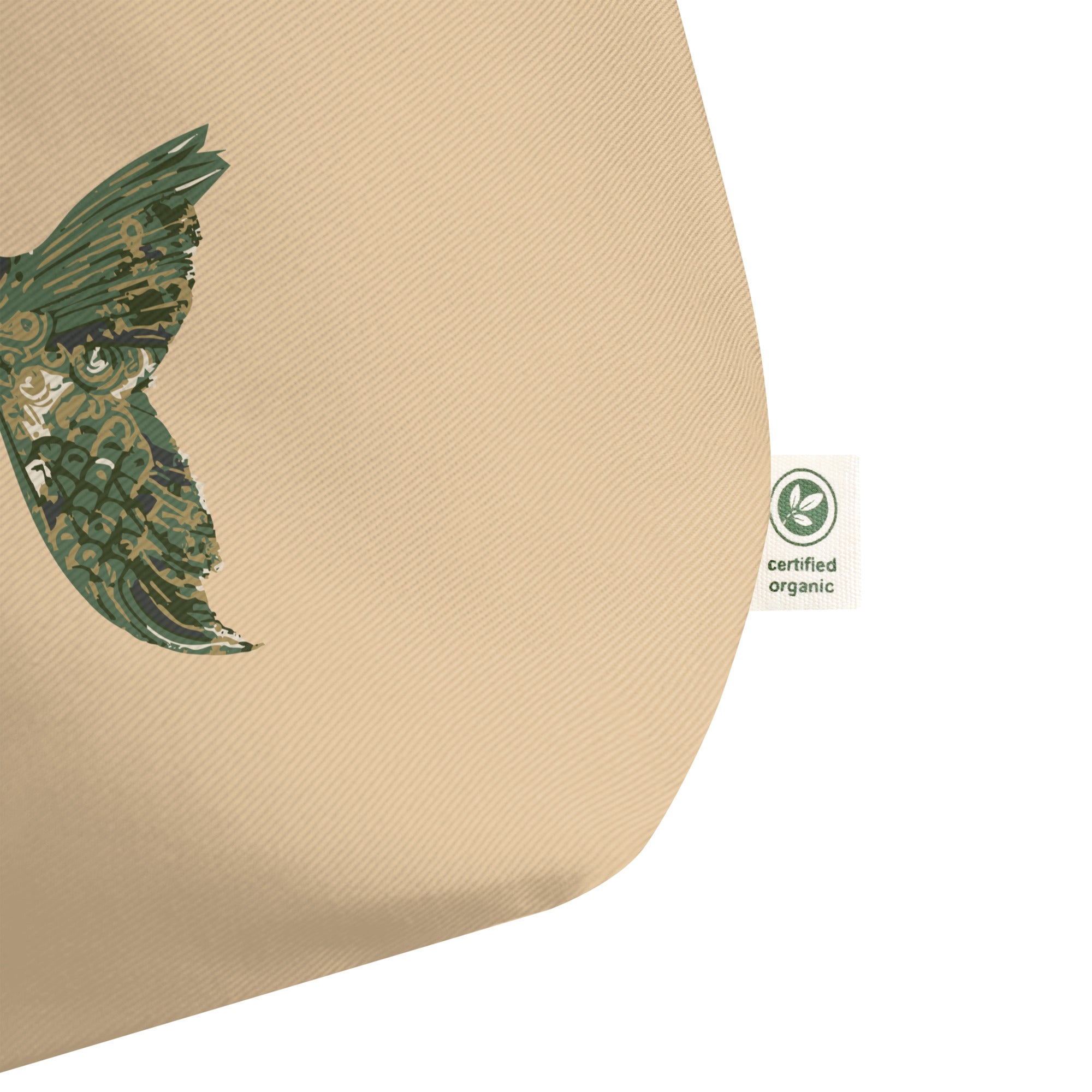 Fishionista: Large Organic Tote (Natural)