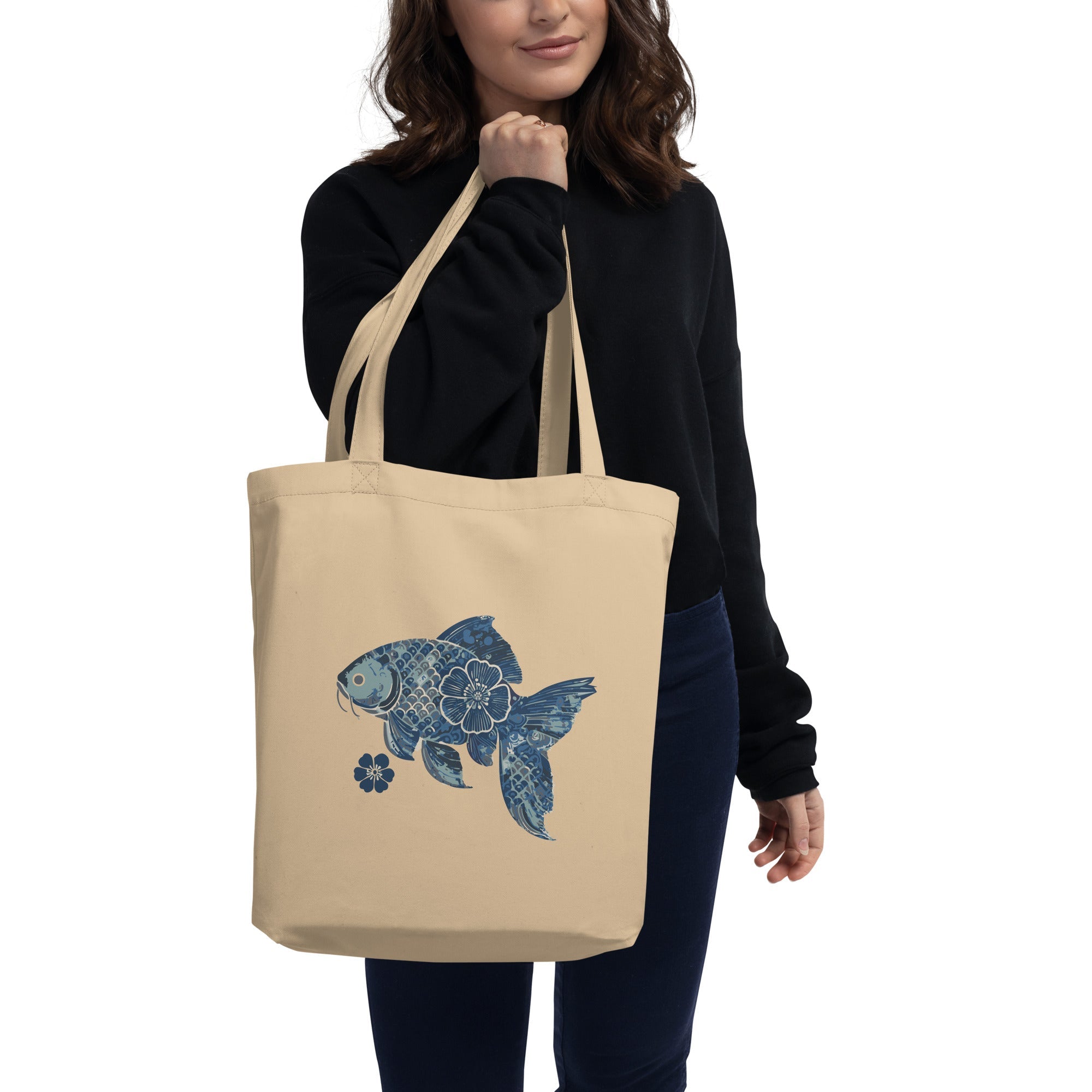 Fishionista: Organic Tote (Natural)