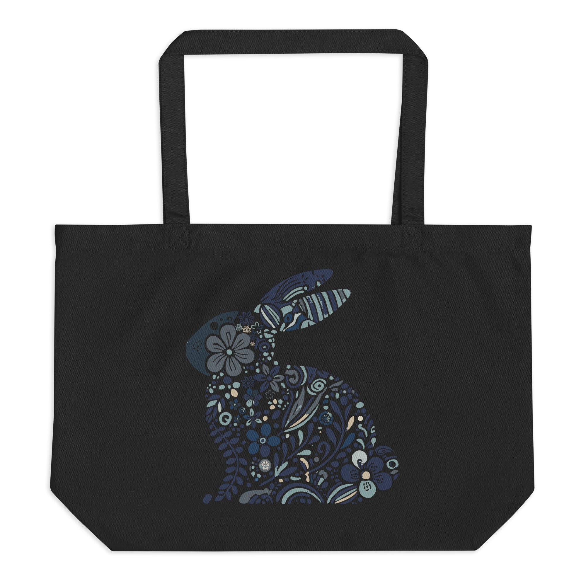 Hoptimist: Large Organic Tote (Black)